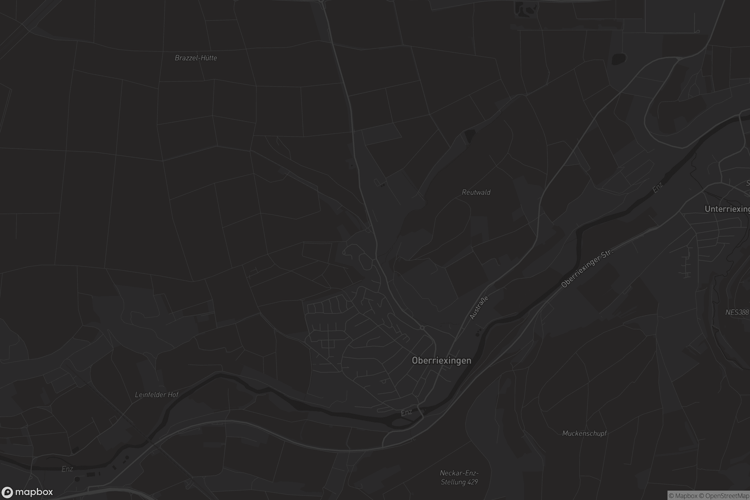 Karte von Oberriexingen