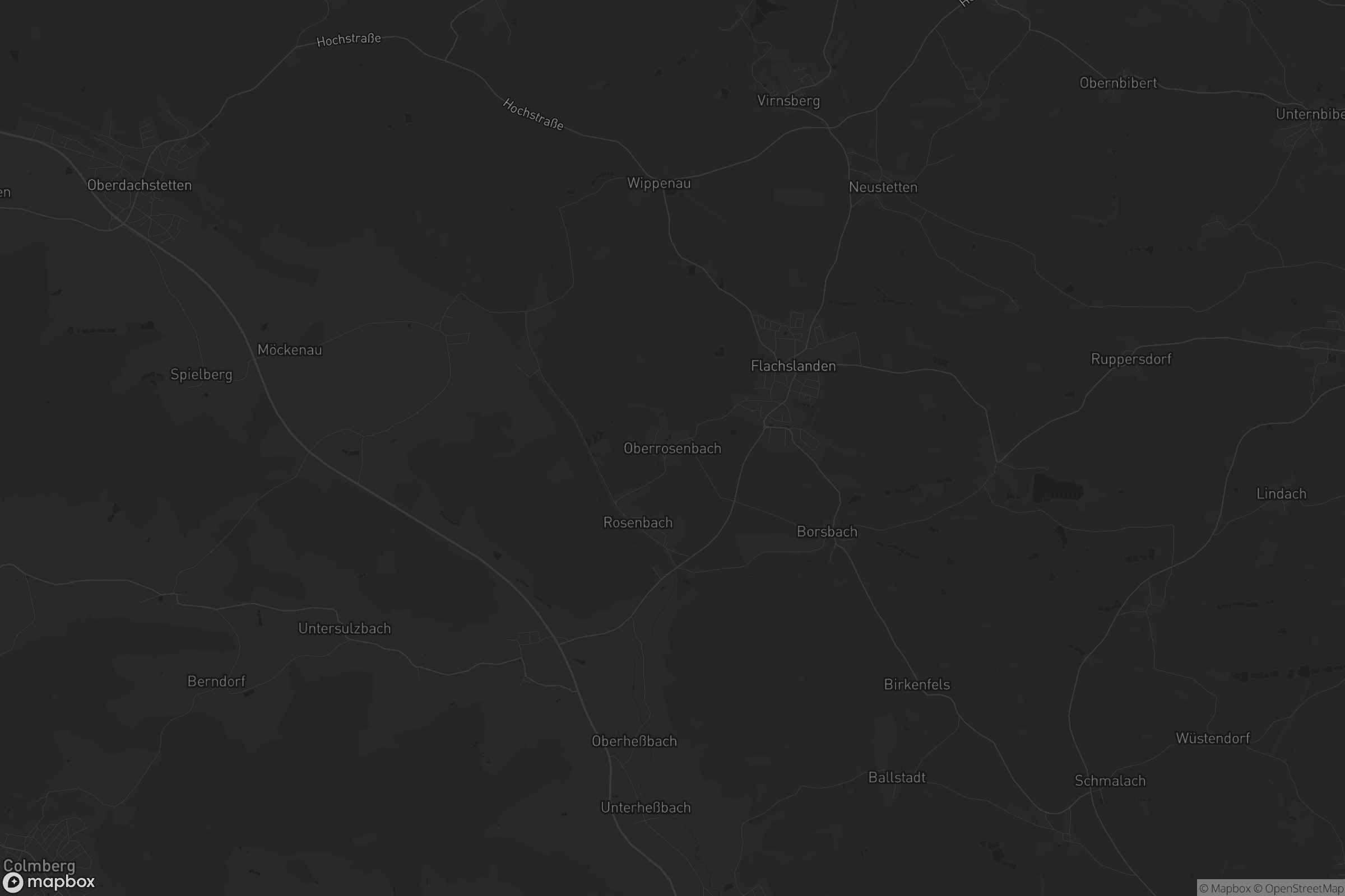 Karte von Oberrosenbach