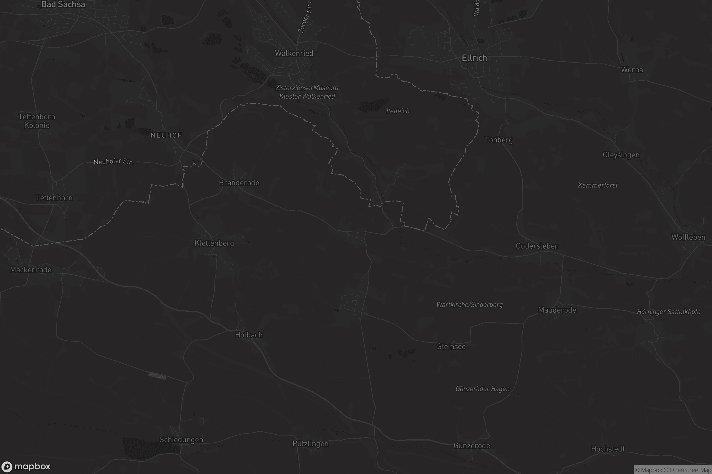 Karte von Obersachswerfen