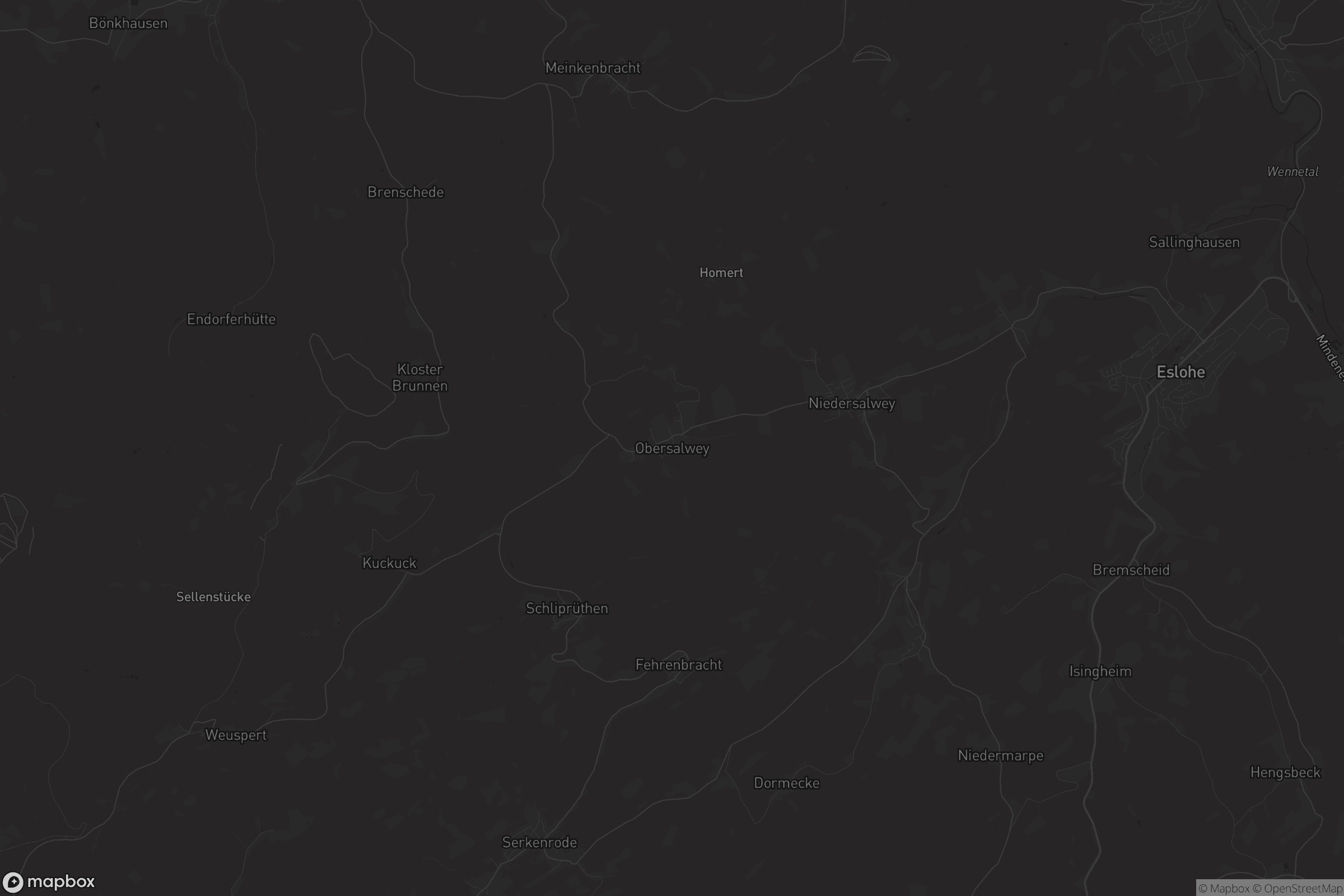 Karte von Obersalwey