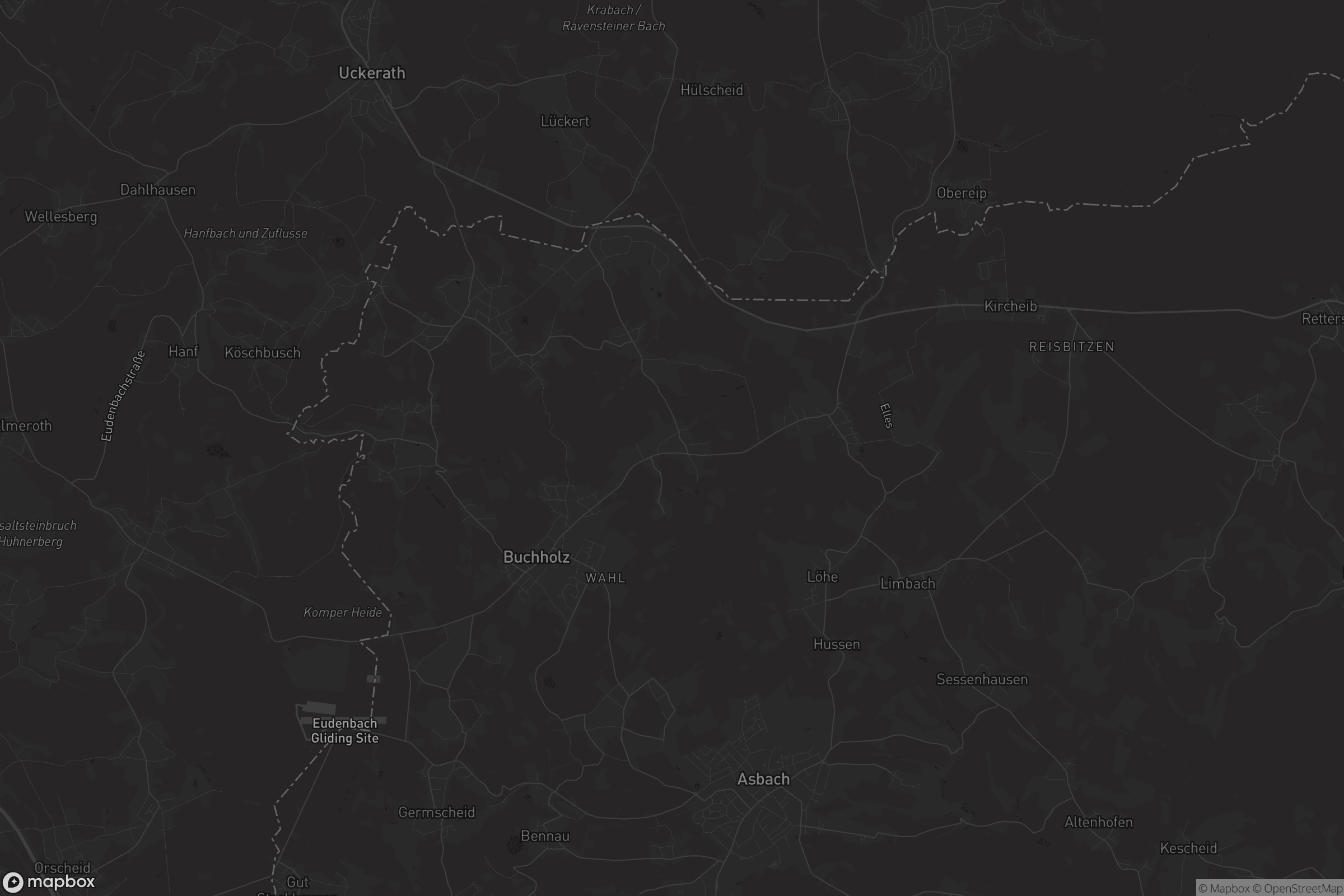 Karte von Oberscheid