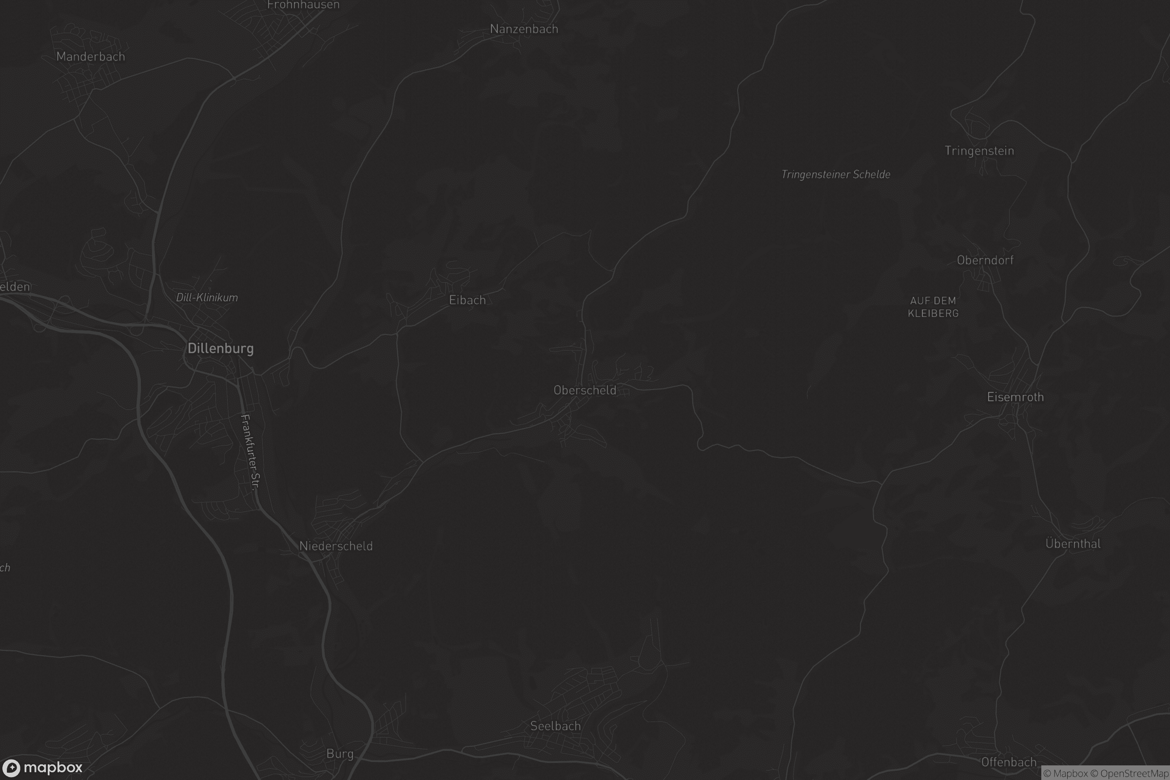 Karte von Oberscheld