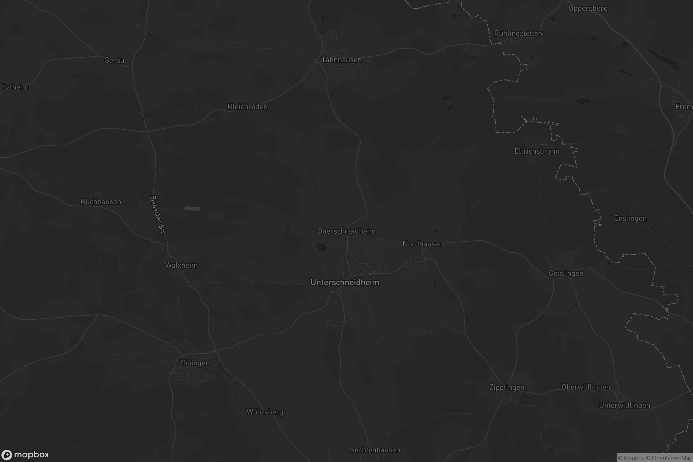 Karte von Oberschneidheim