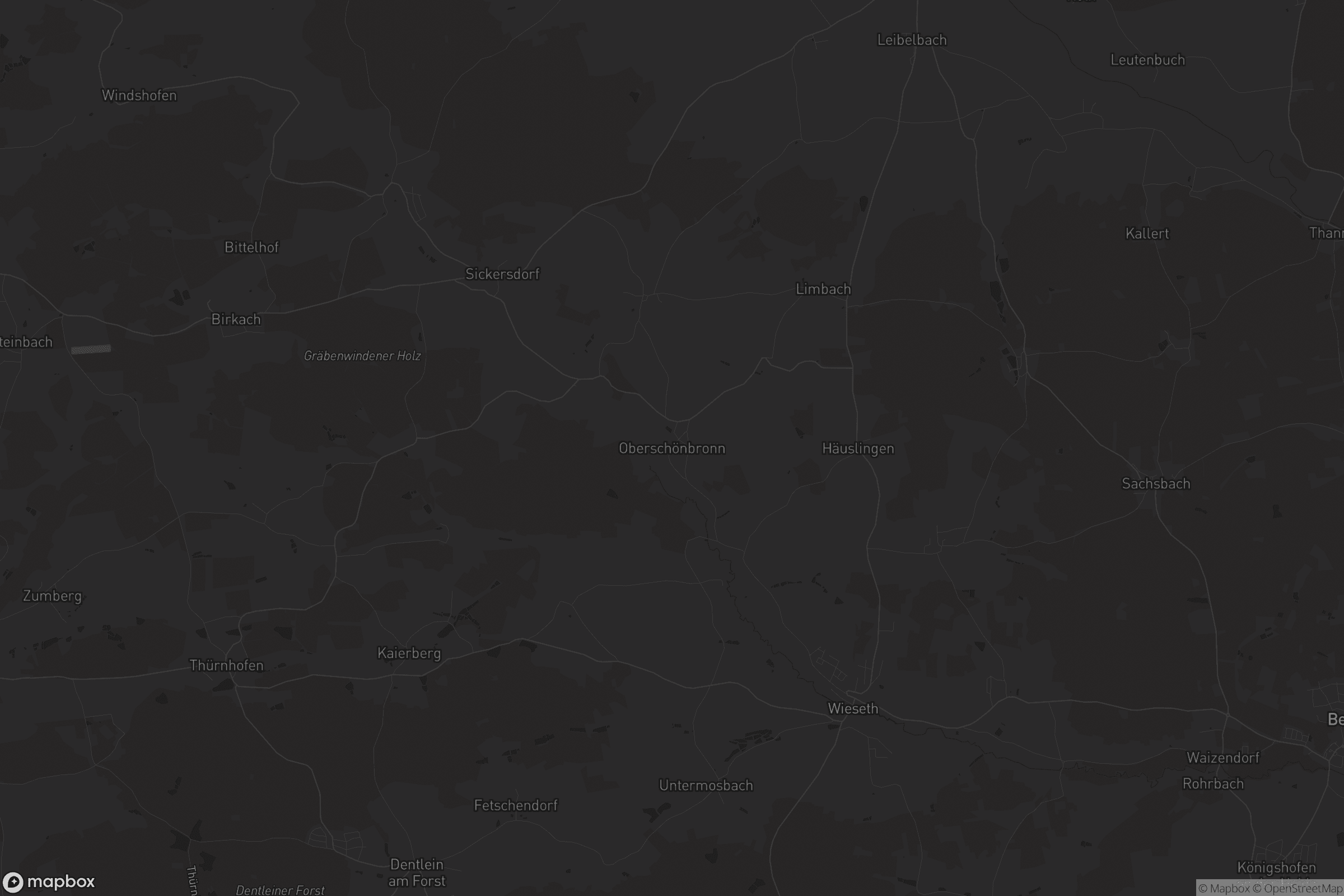 Karte von Oberschönbronn