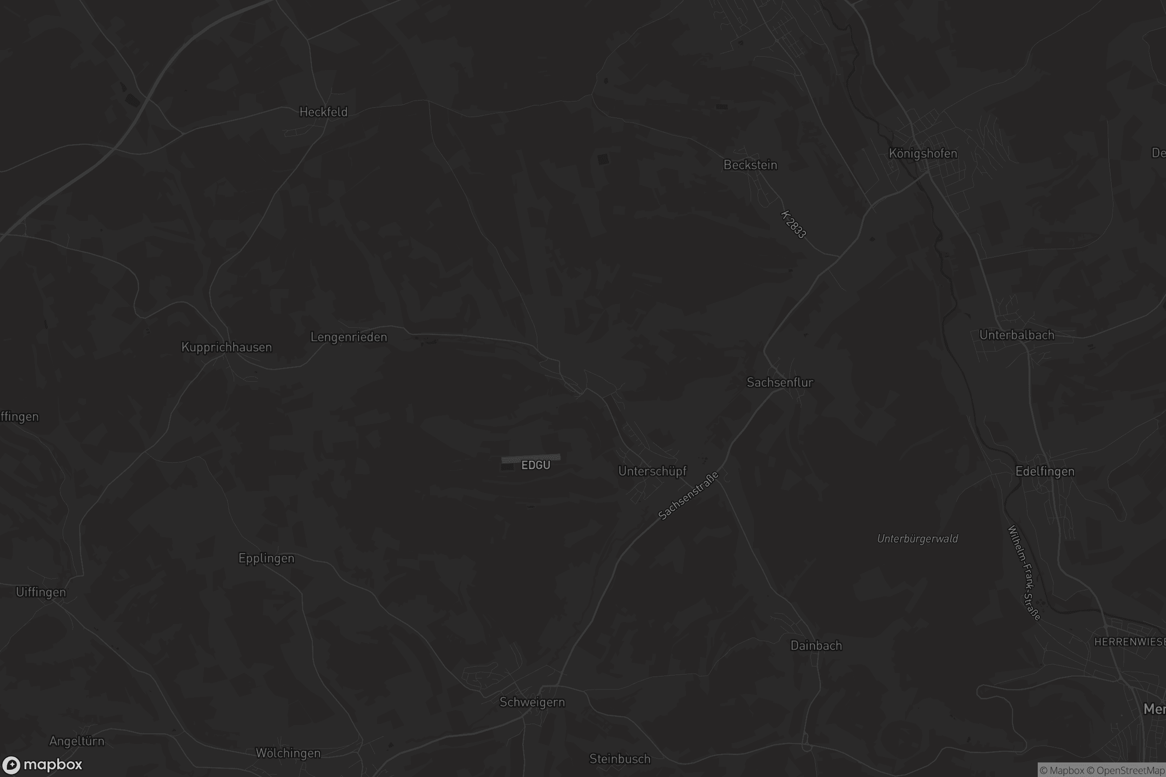 Karte von Oberschüpf