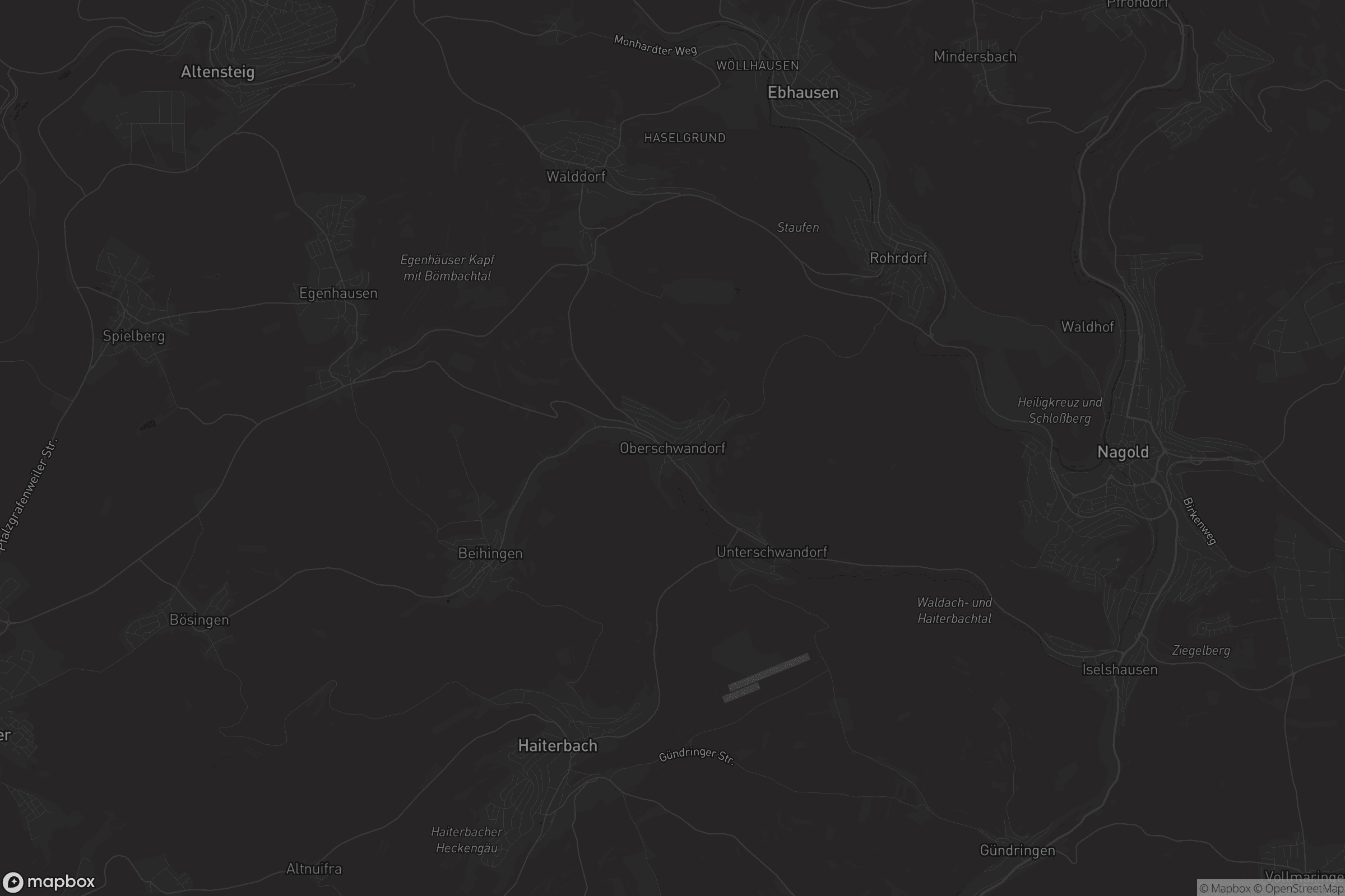 Karte von Oberschwandorf