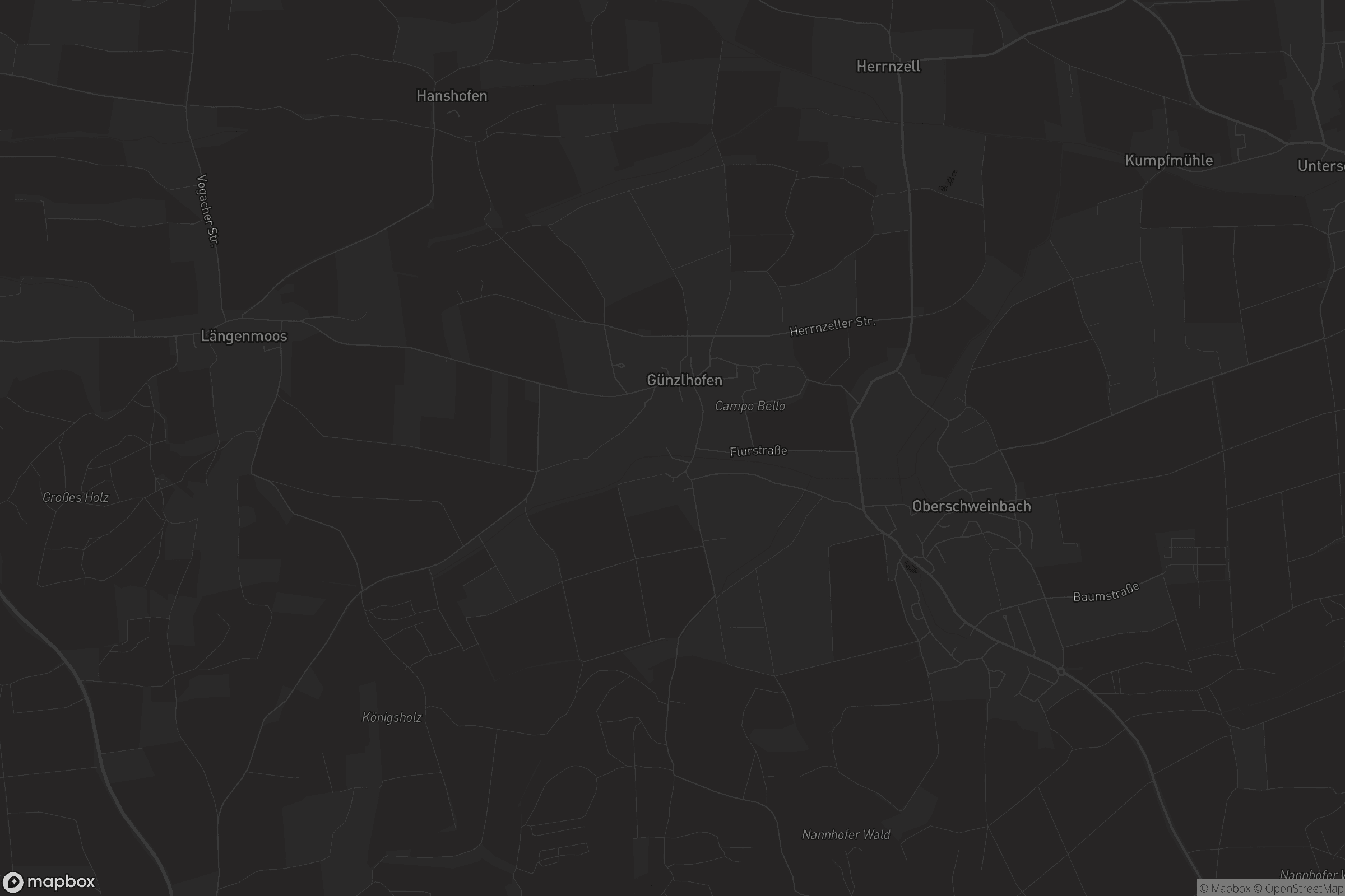 Karte von Oberschweinbach