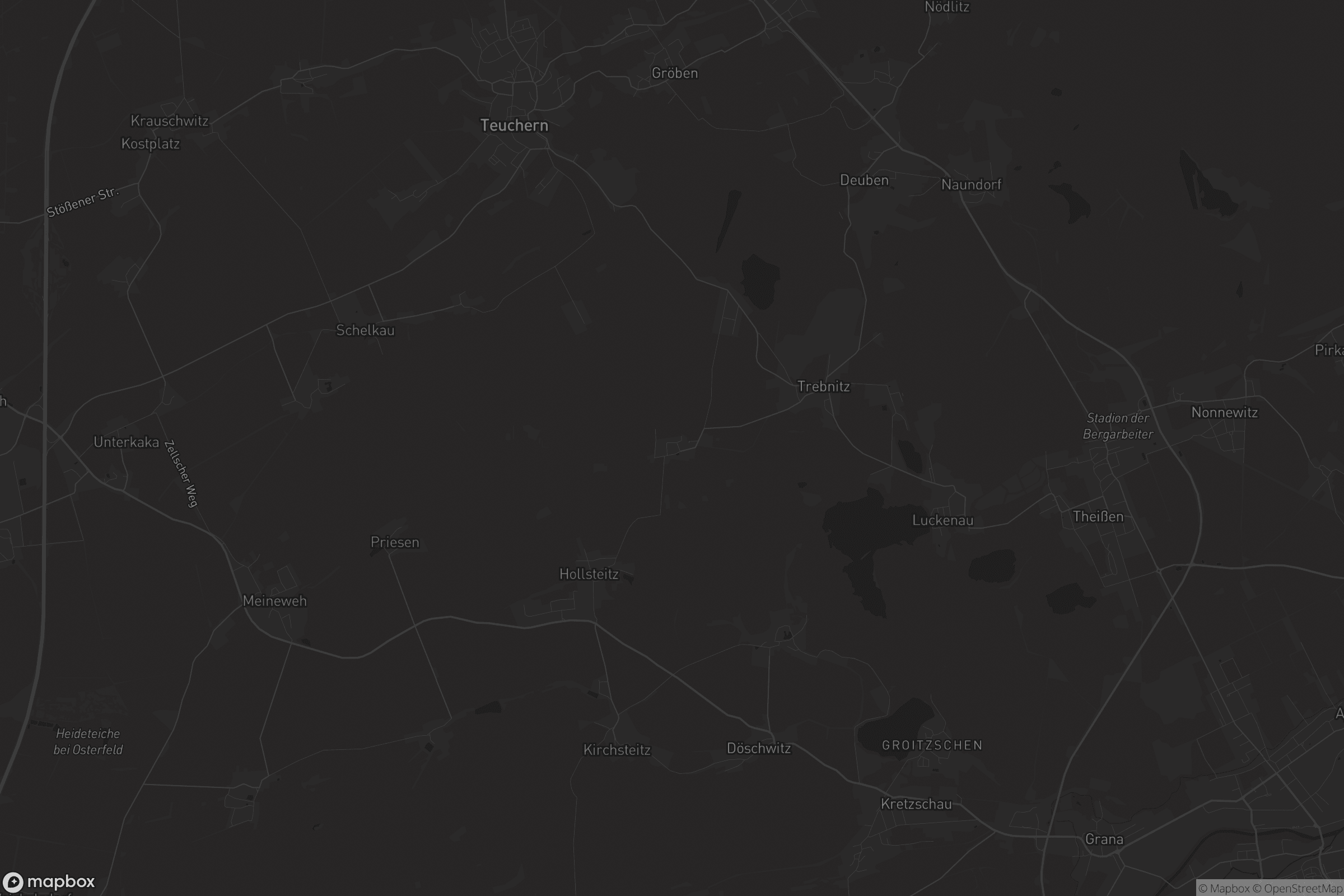 Karte von Oberschwöditz