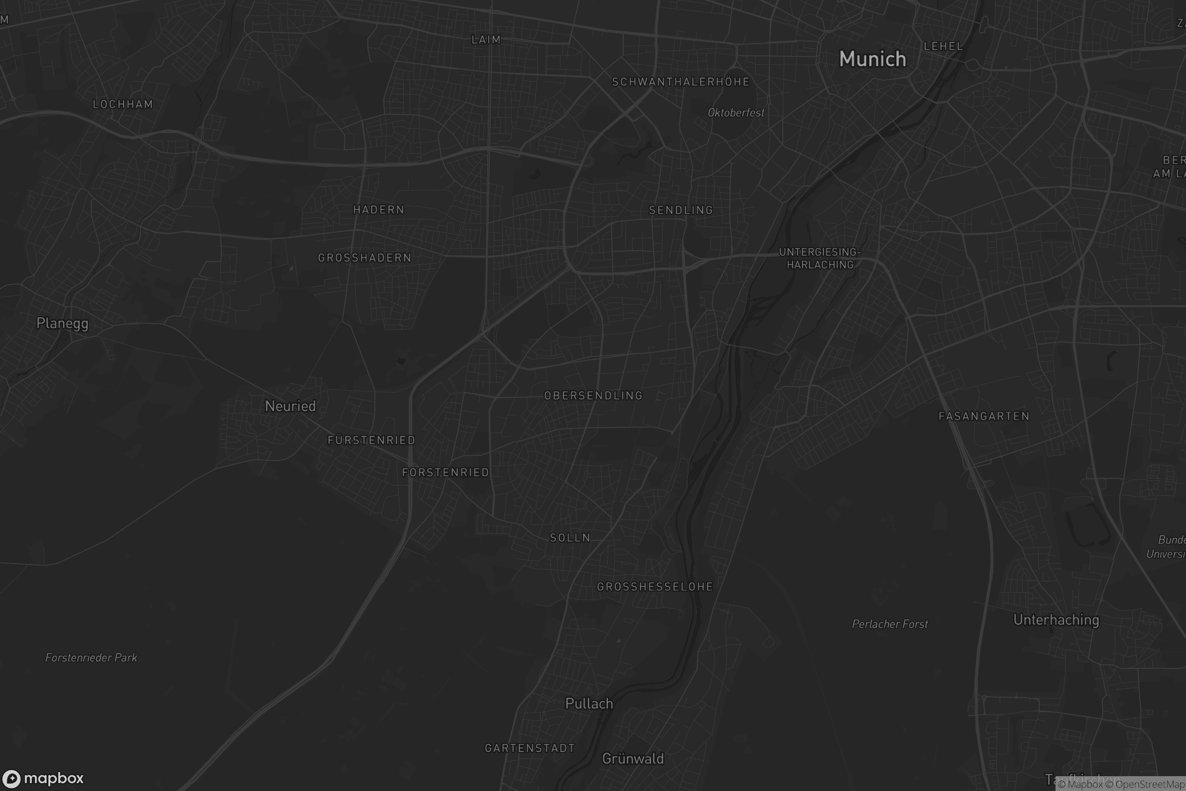 Karte von Obersendling