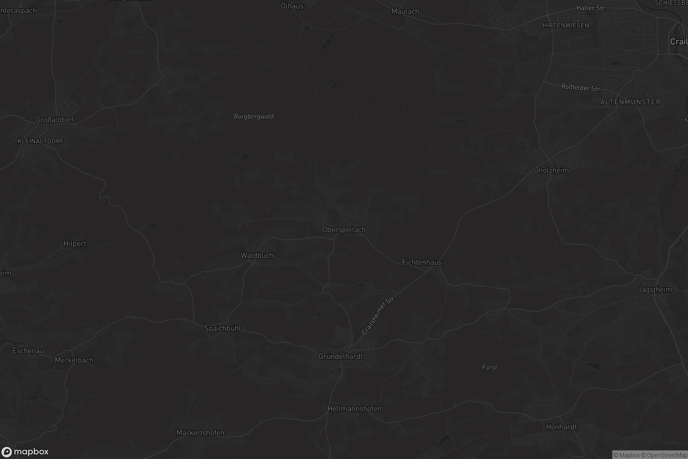 Karte von Oberspeltach