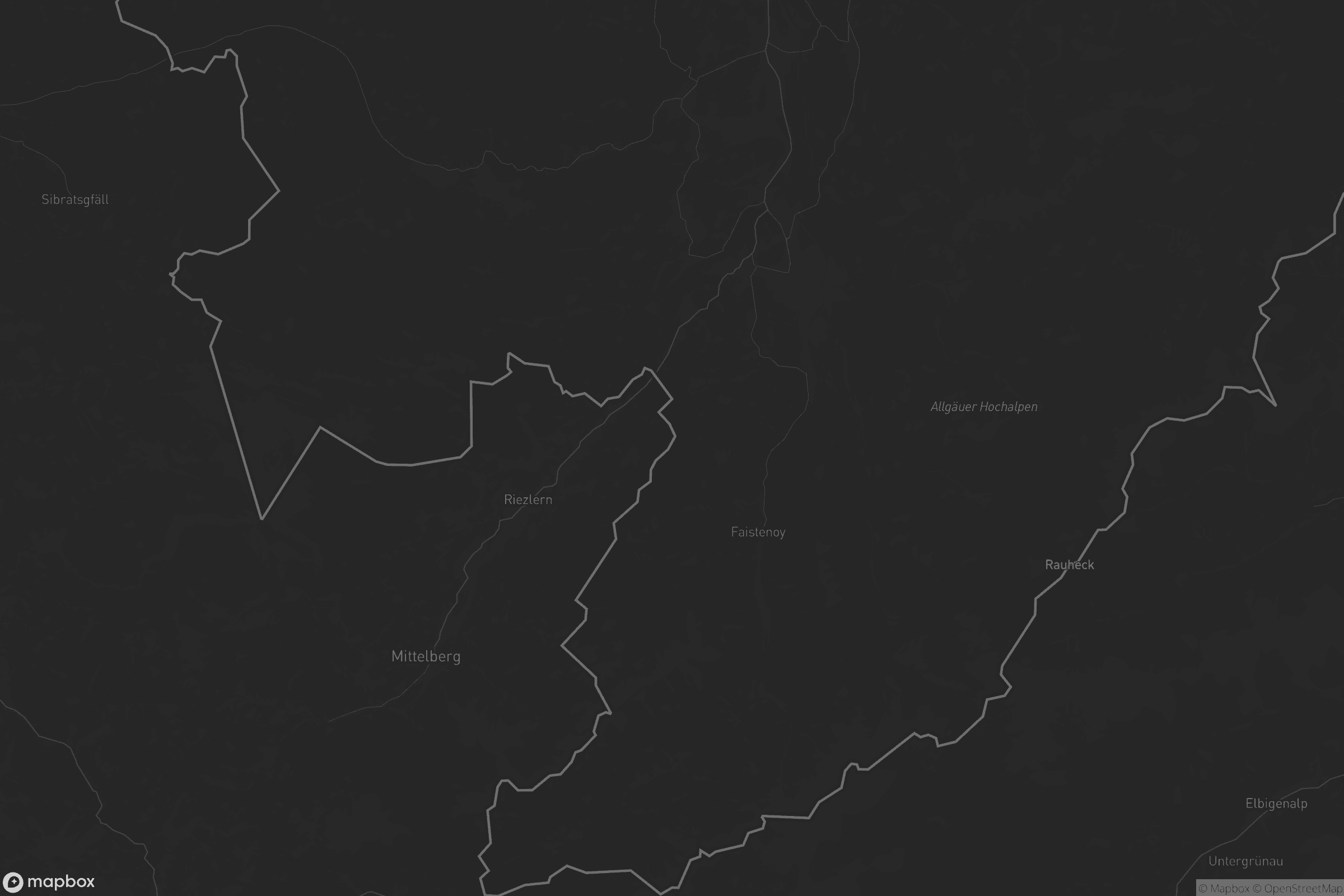 Karte von Oberstdorf