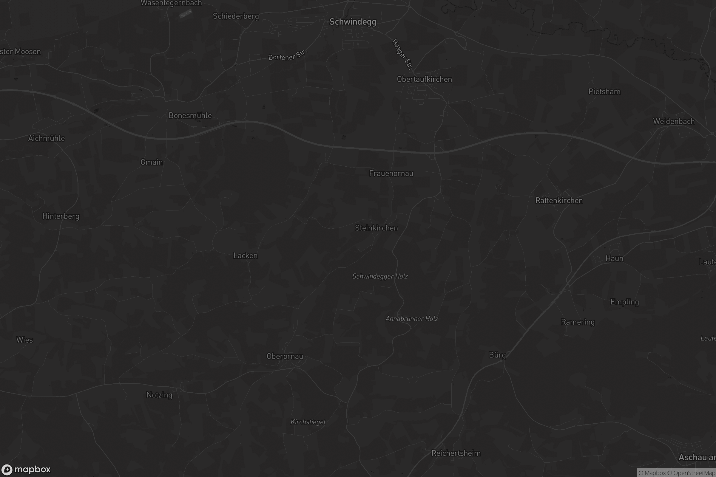 Karte von Obertaufkirchen