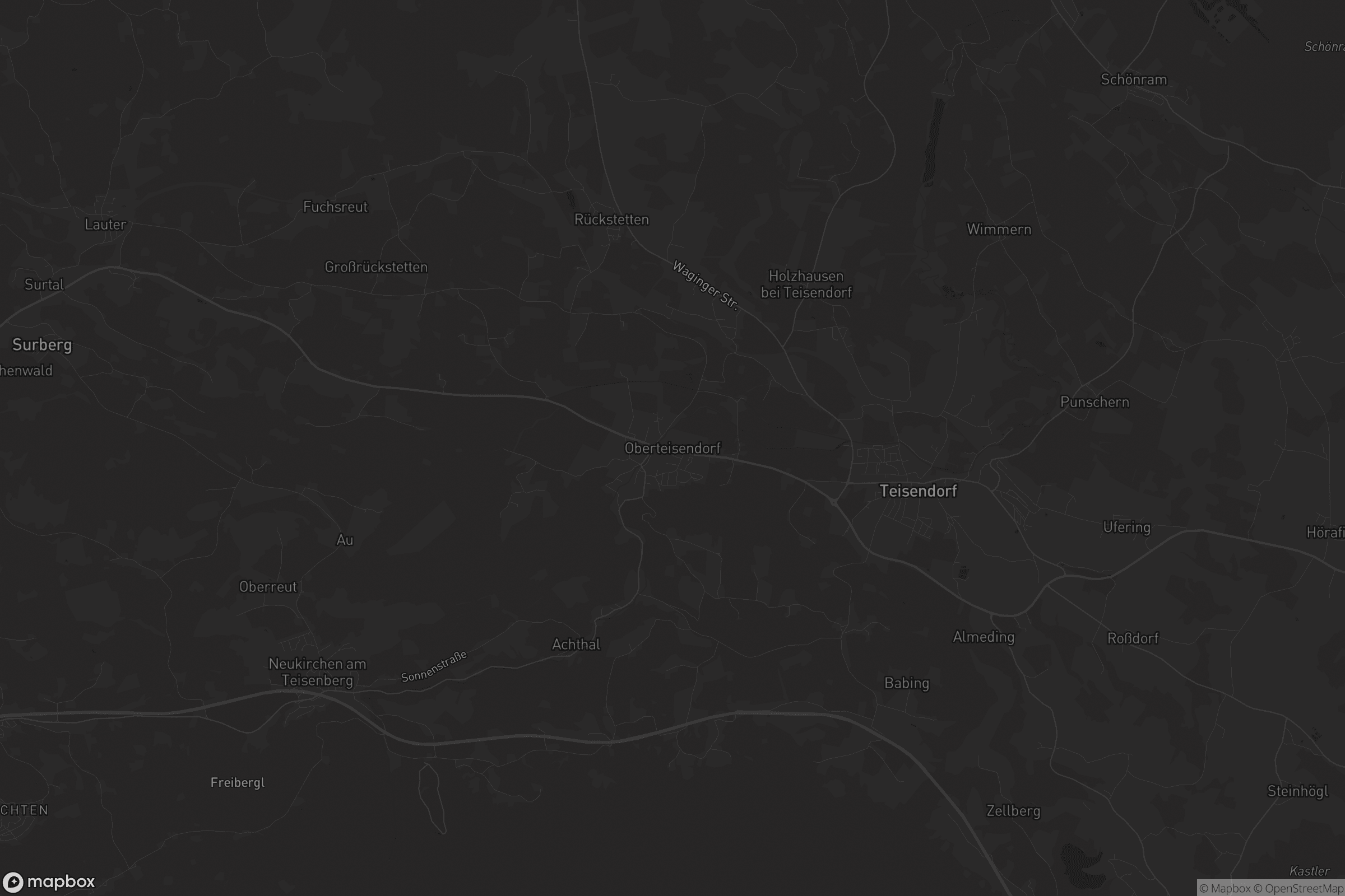 Karte von Oberteisendorf