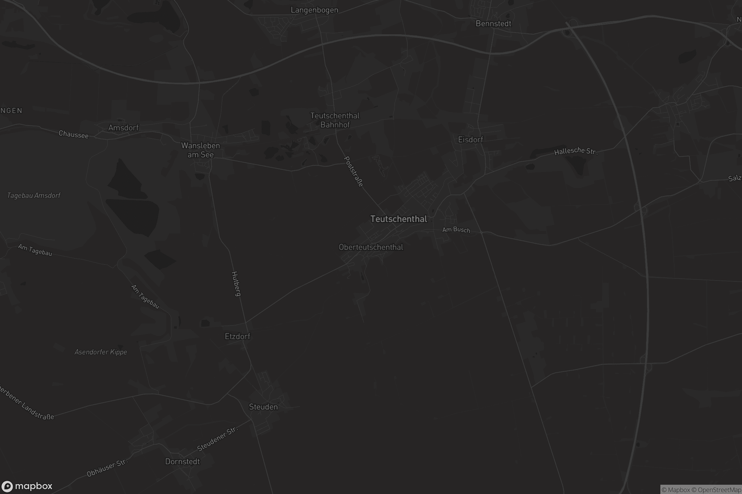 Karte von Oberteutschenthal