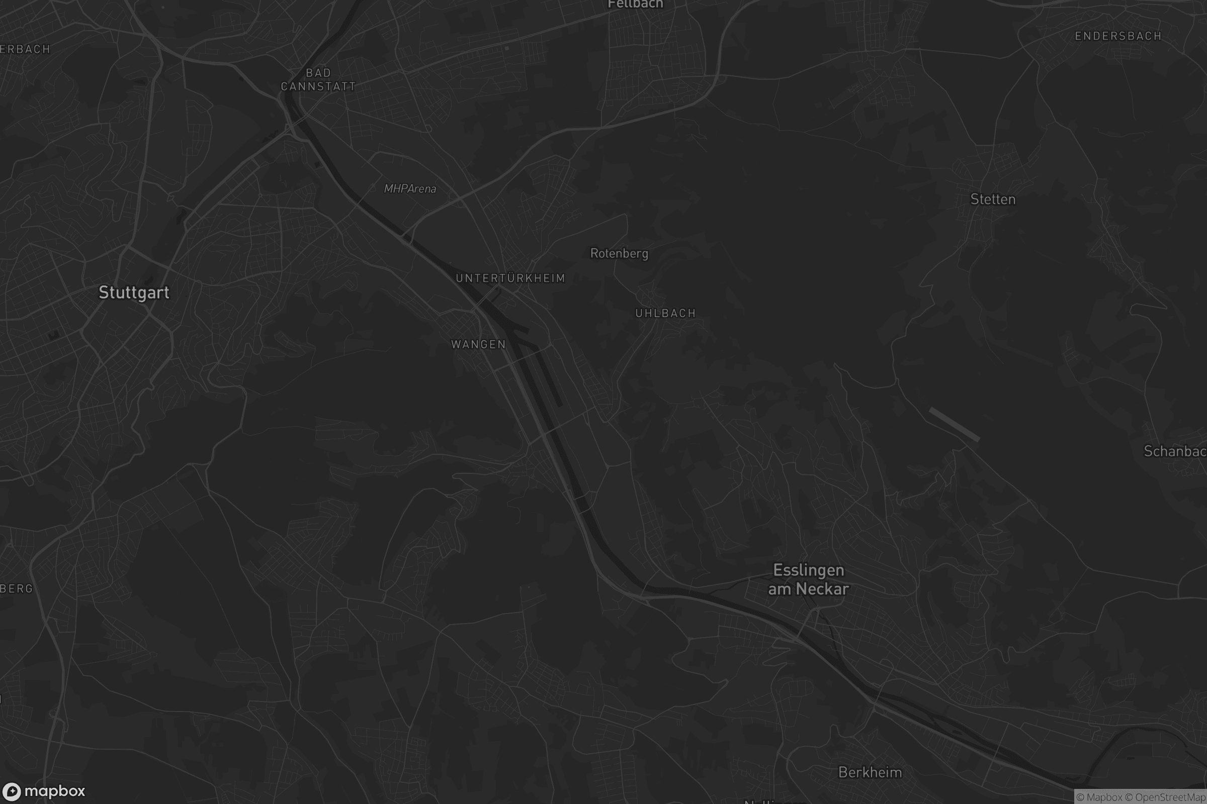 Karte von Obertürkheim