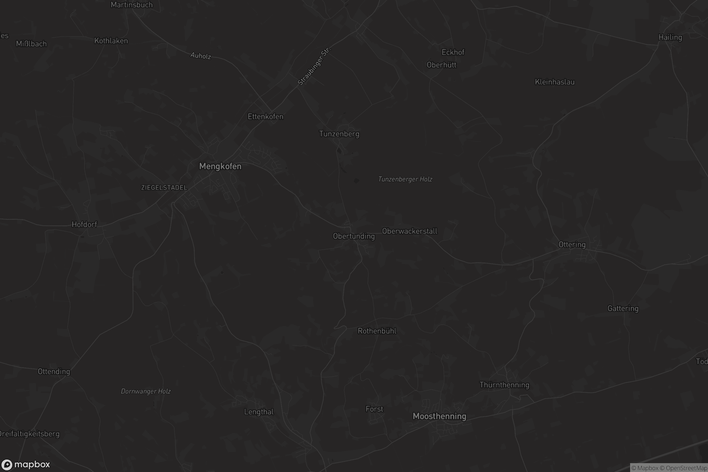 Karte von Obertunding