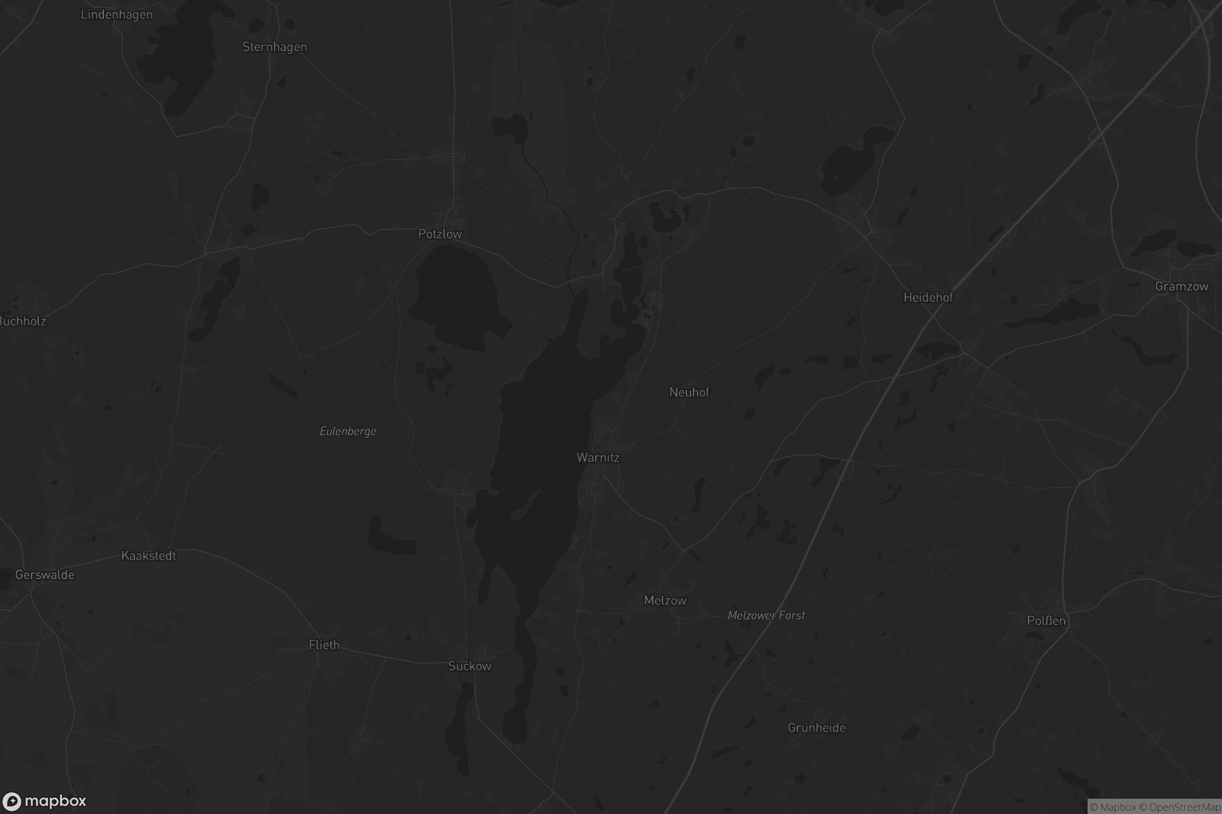 Karte von Oberuckersee