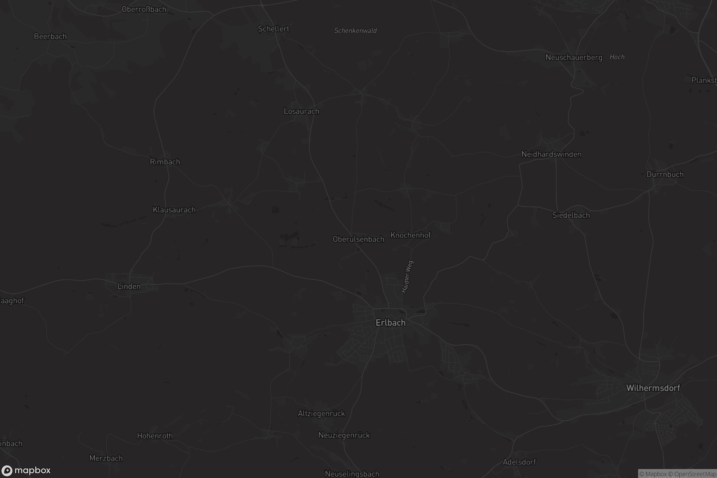 Karte von Oberulsenbach