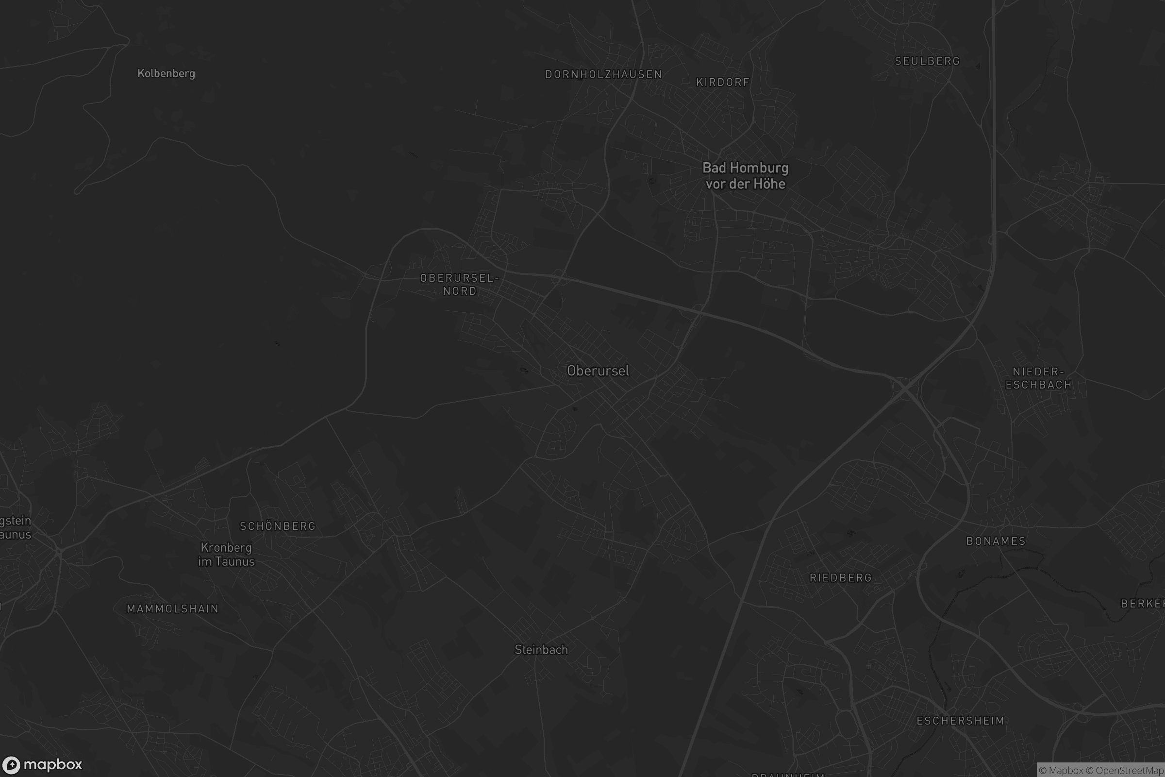 Karte von Oberursel-Mitte