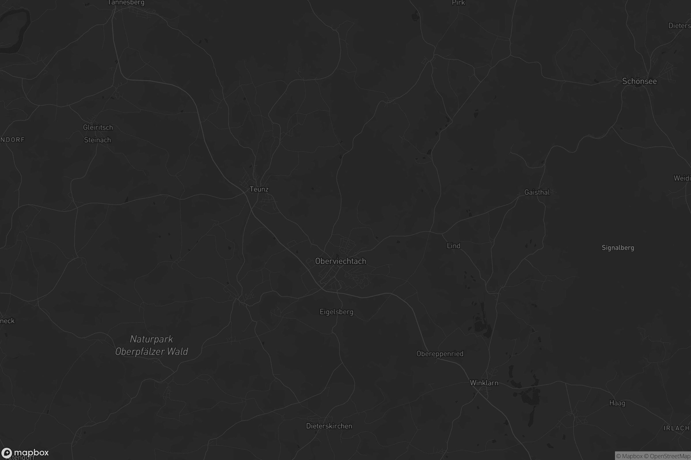 Karte von Oberviechtach (VGem)