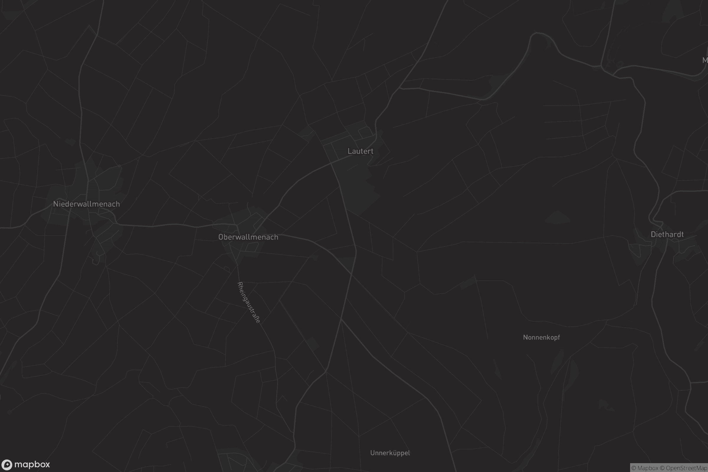 Karte von Oberwallmenach