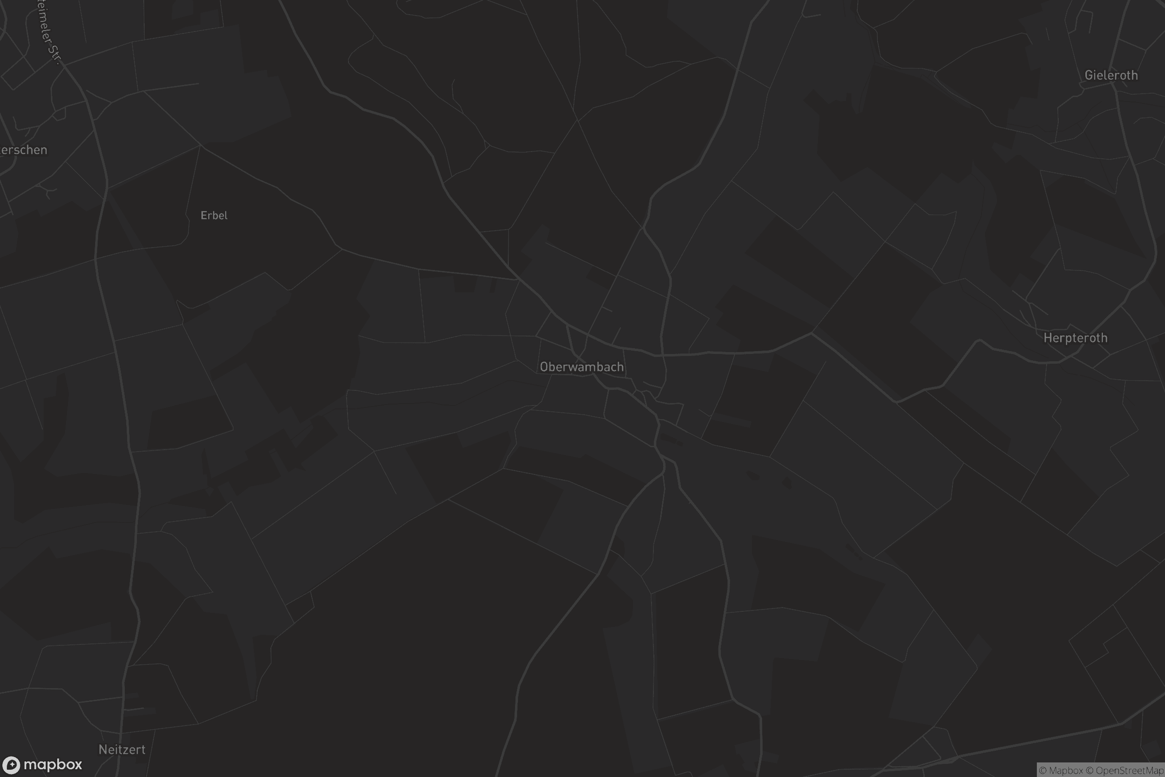 Karte von Oberwambach