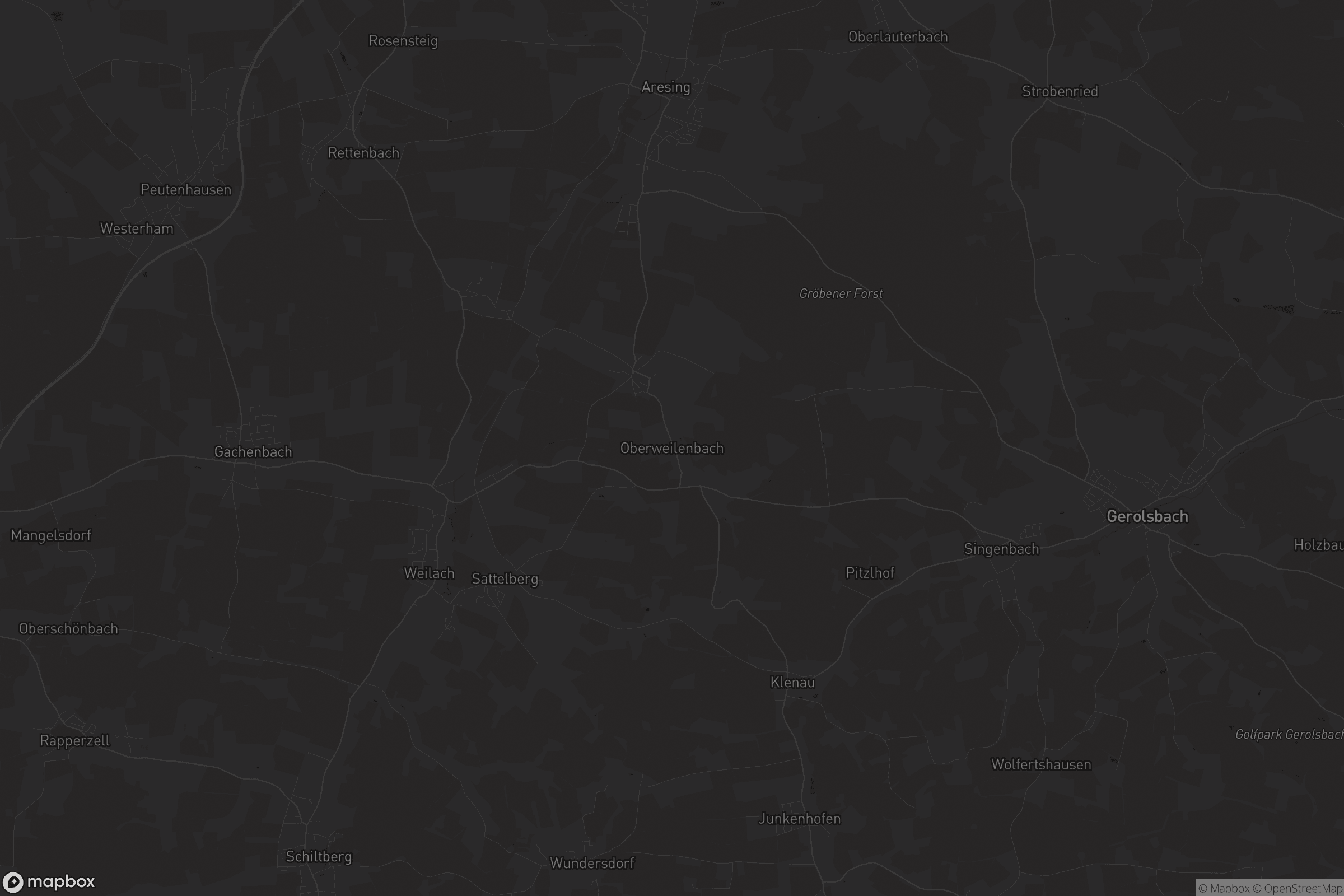 Karte von Oberweilenbach