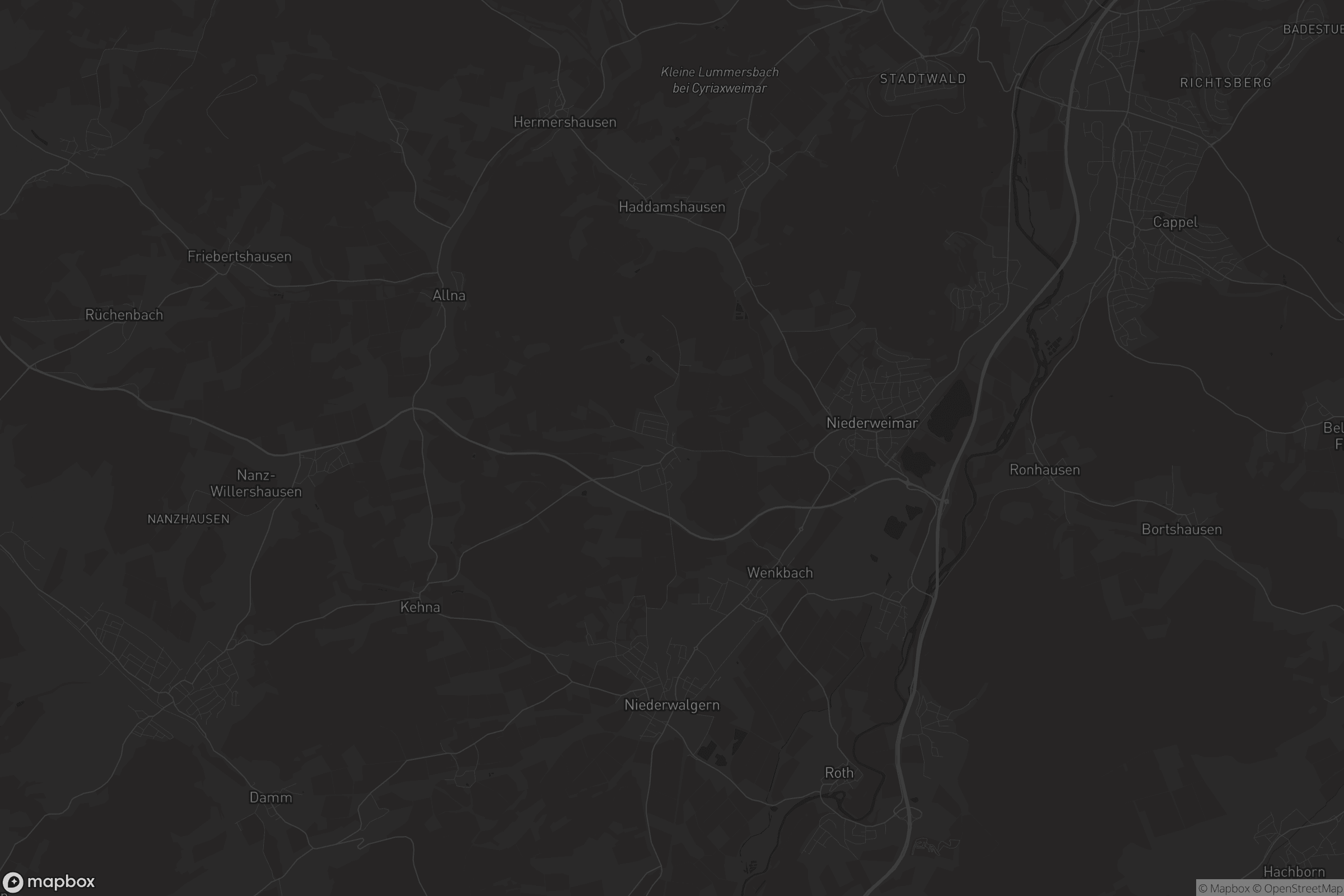 Karte von Oberweimar