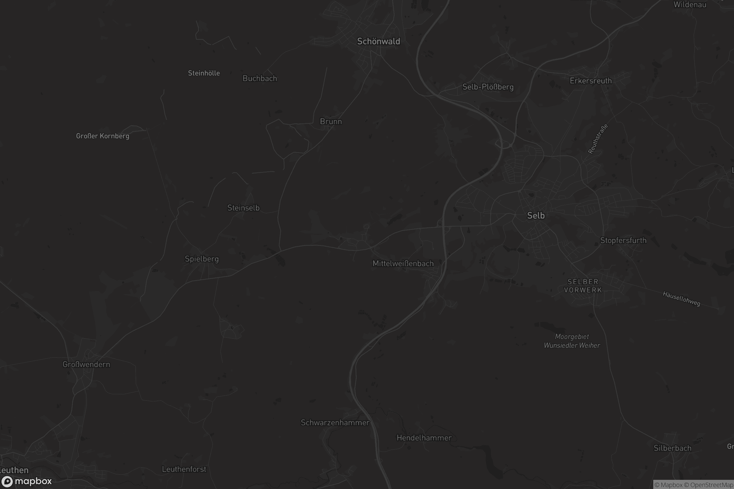 Karte von Oberweißenbach