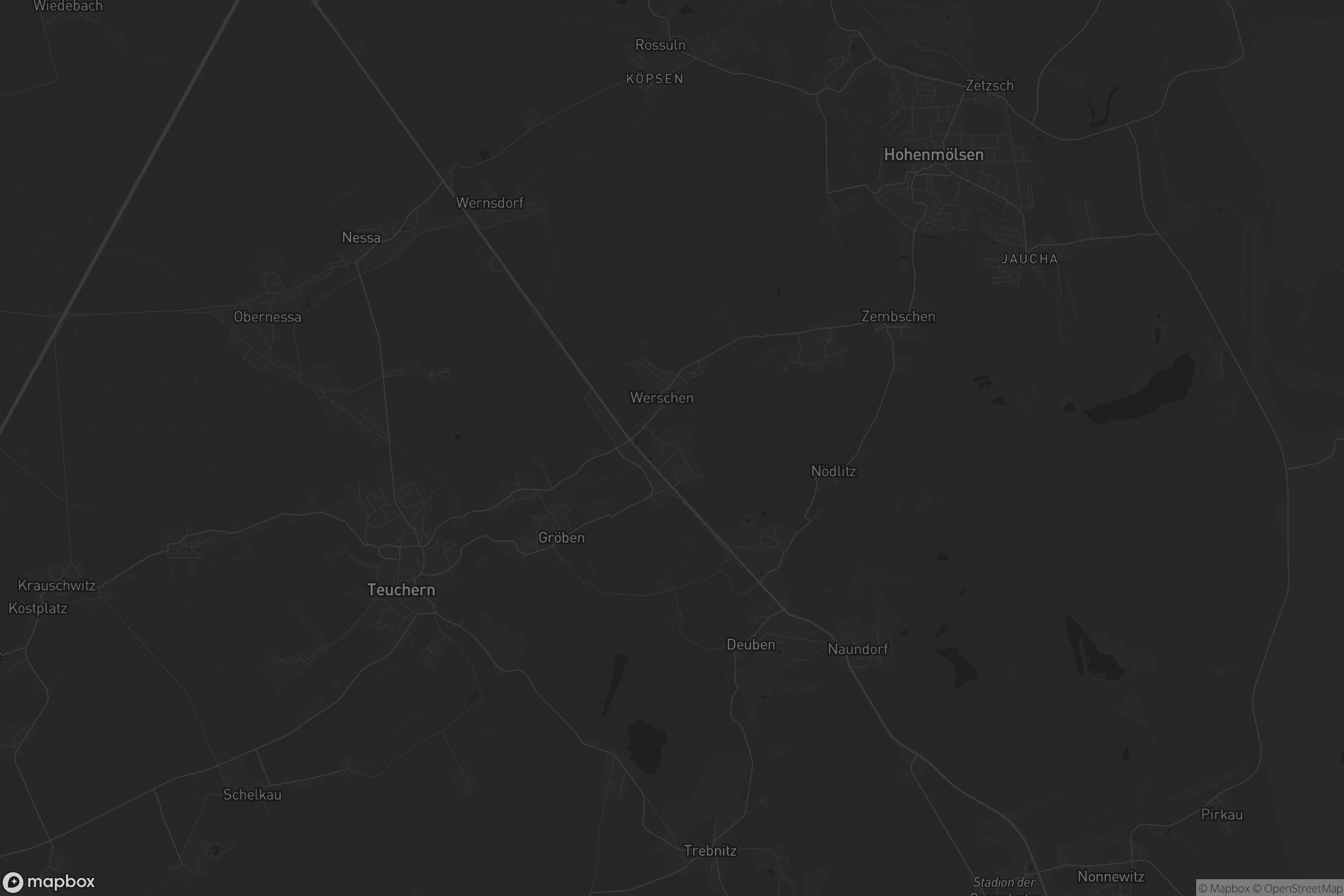 Karte von Oberwerschen