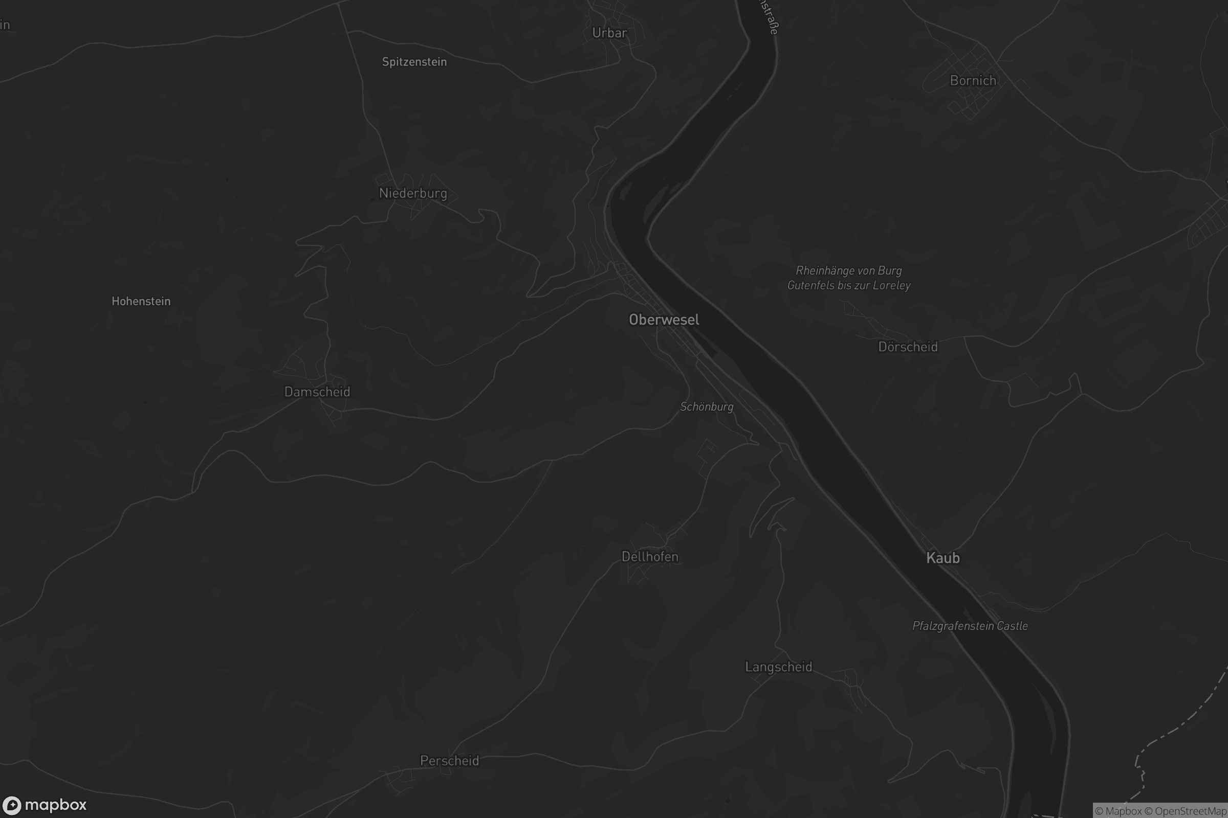 Karte von Oberwesel