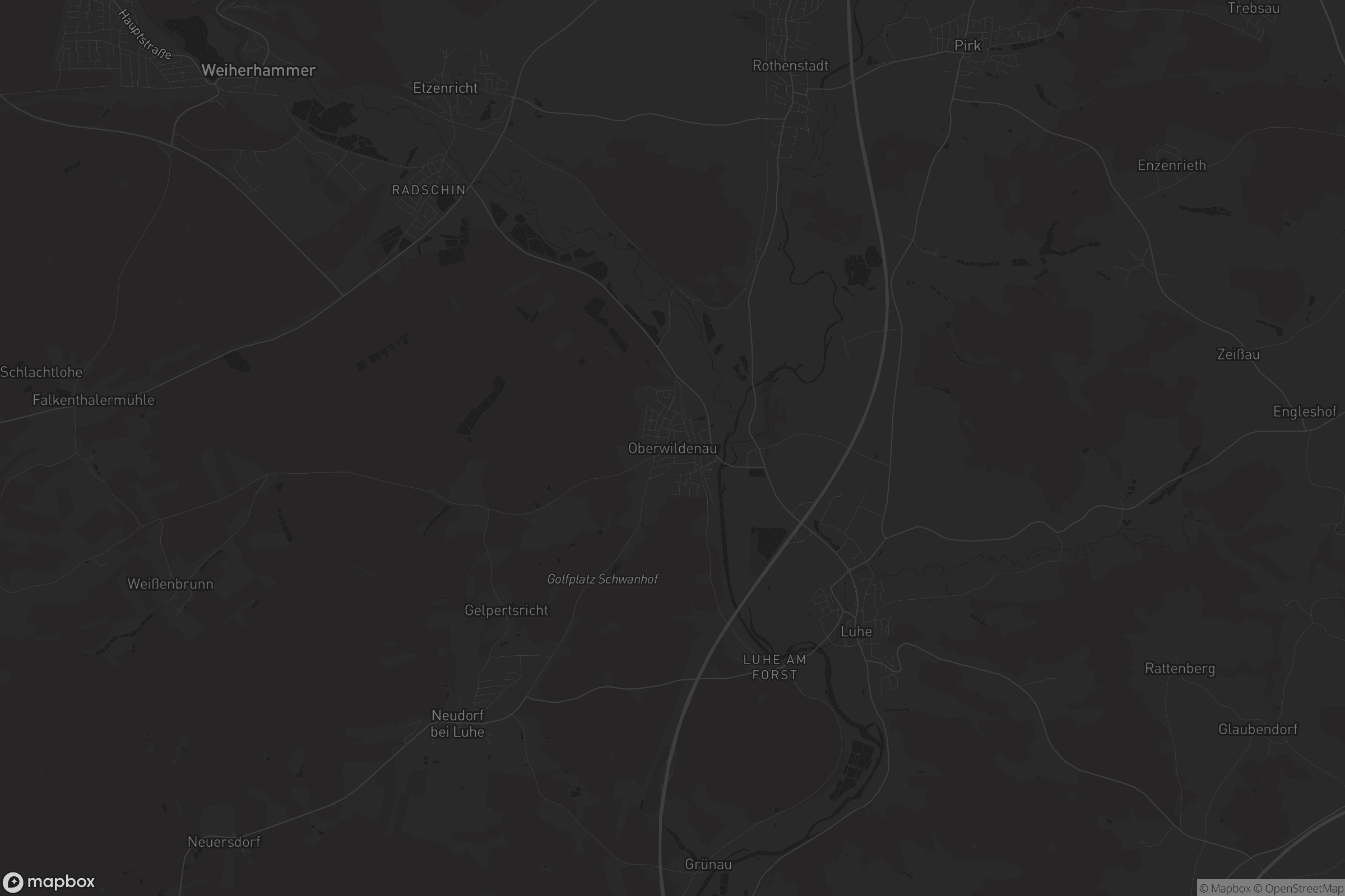 Karte von Oberwildenau