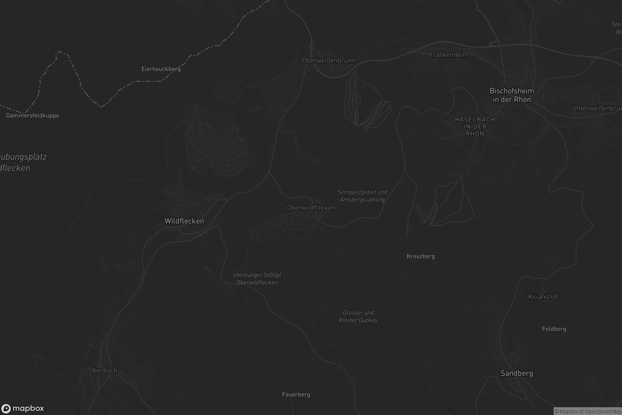 Karte von Oberwildflecken