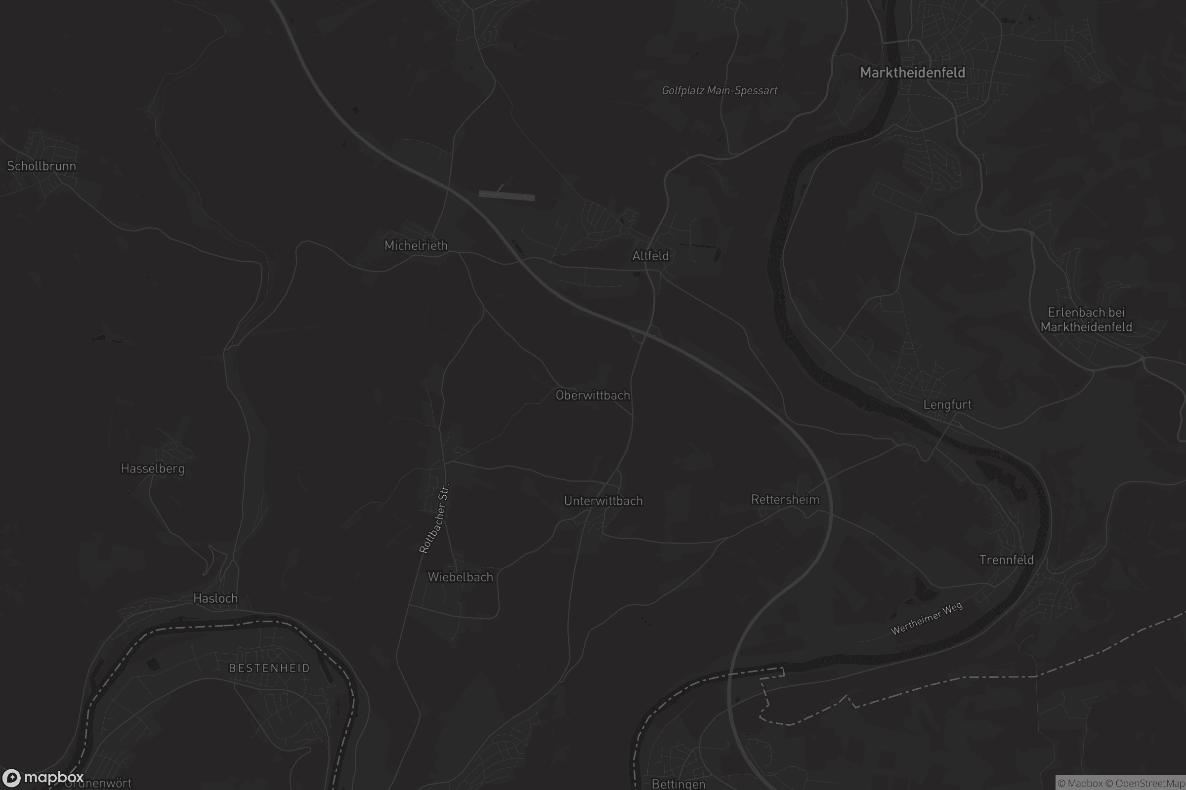 Karte von Oberwittbach