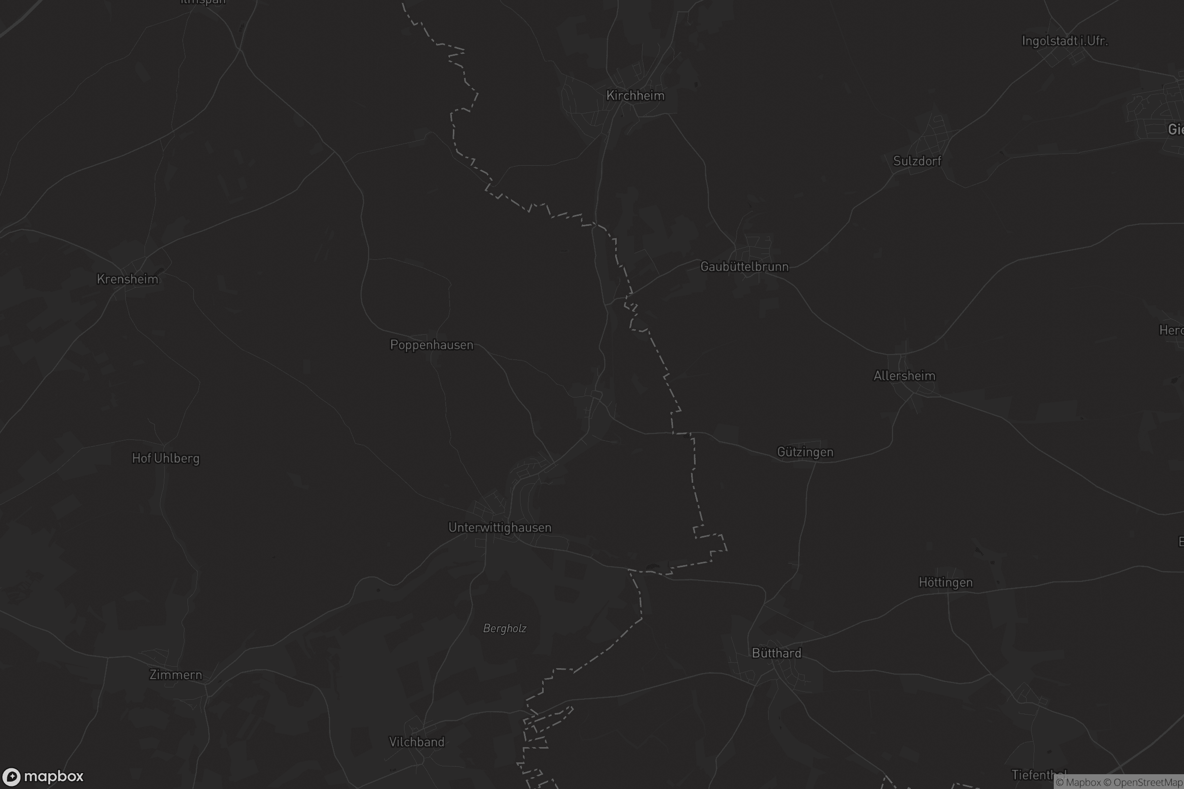 Karte von Oberwittighausen