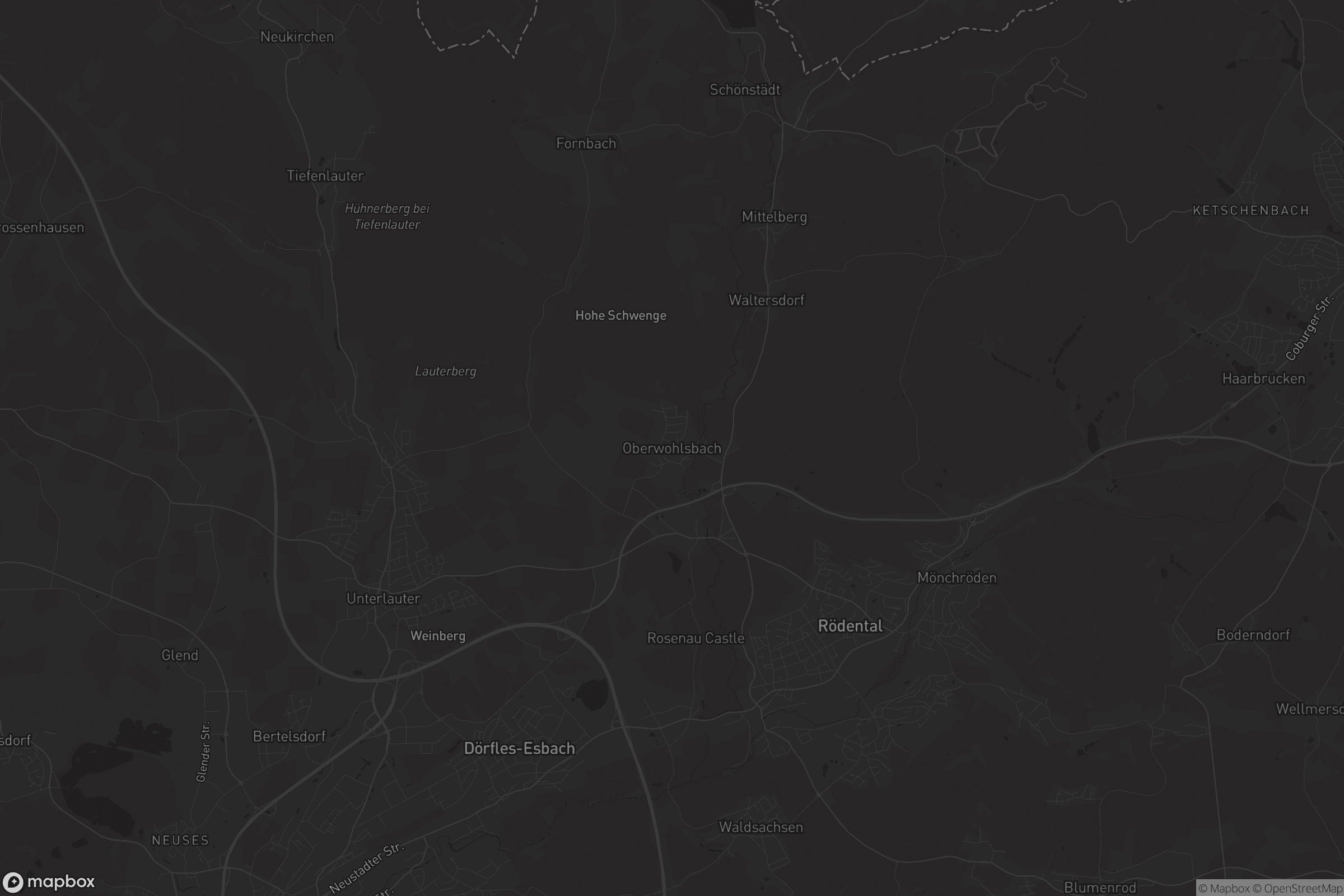 Karte von Oberwohlsbach