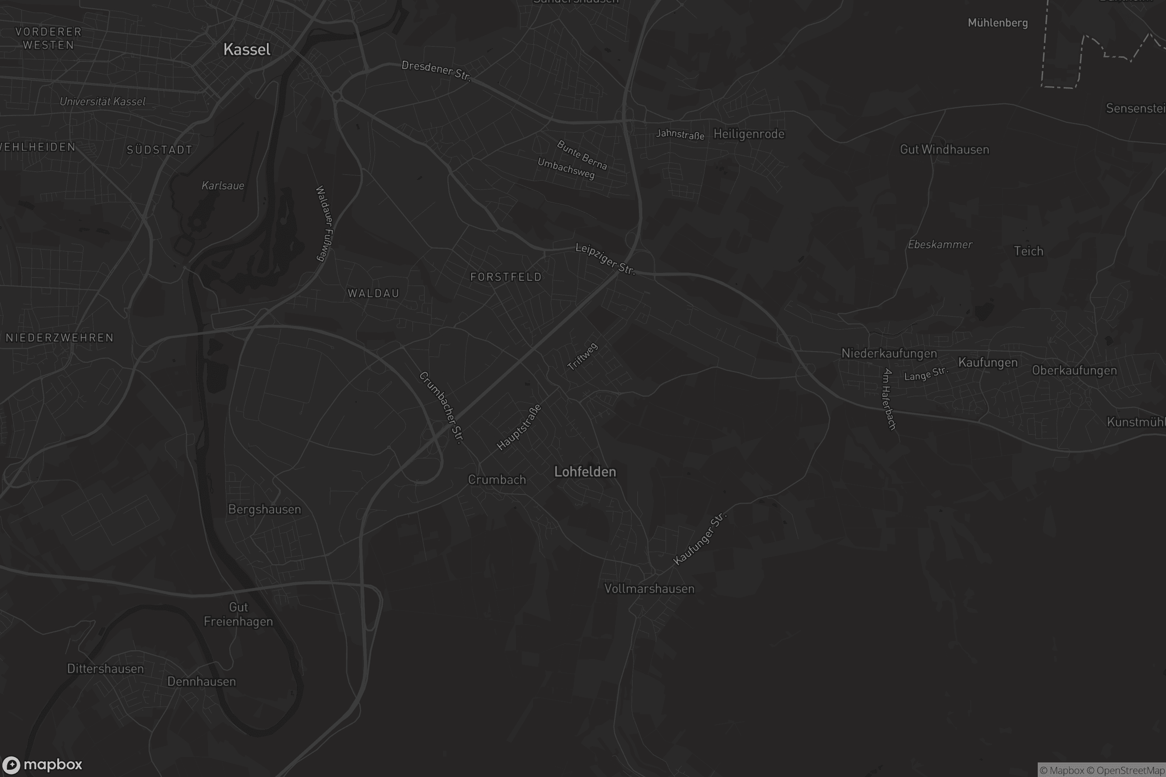 Karte von Ochshausen