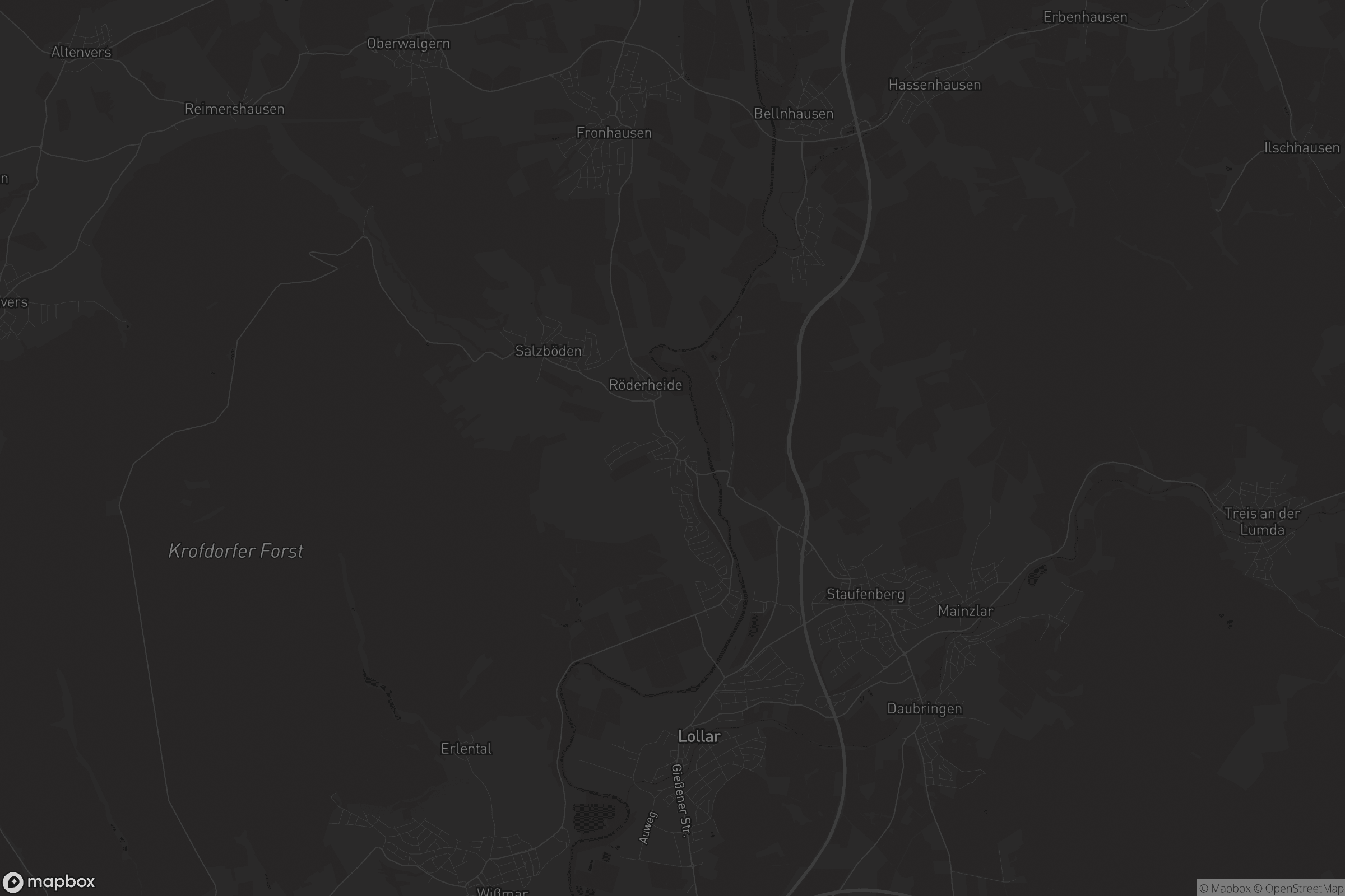 Karte von Odenhausen