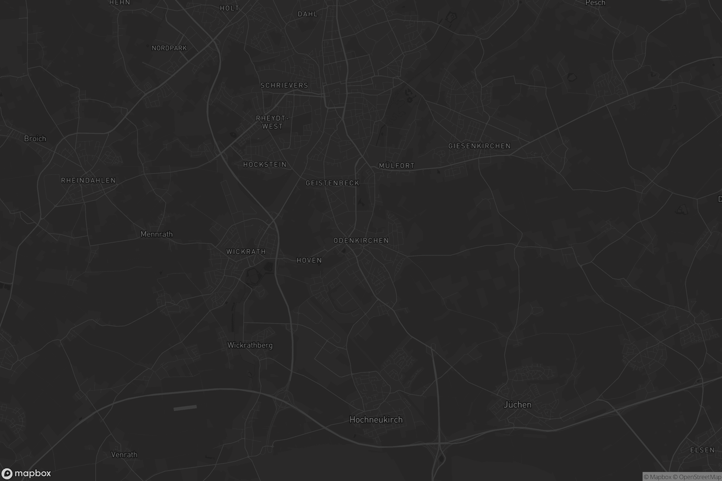 Karte von Odenkirchen