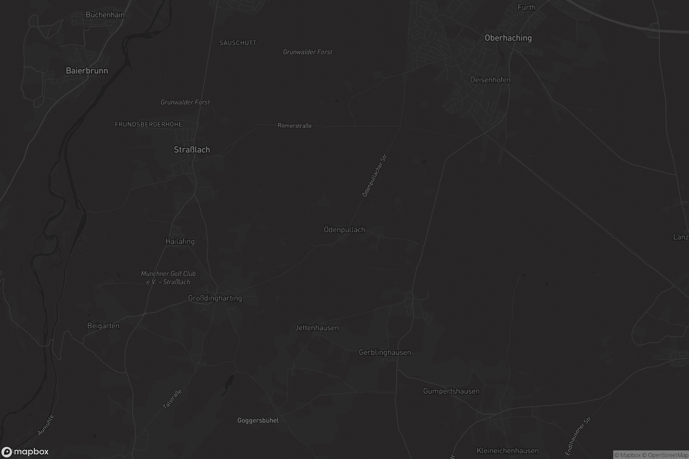 Karte von Ödenpullach
