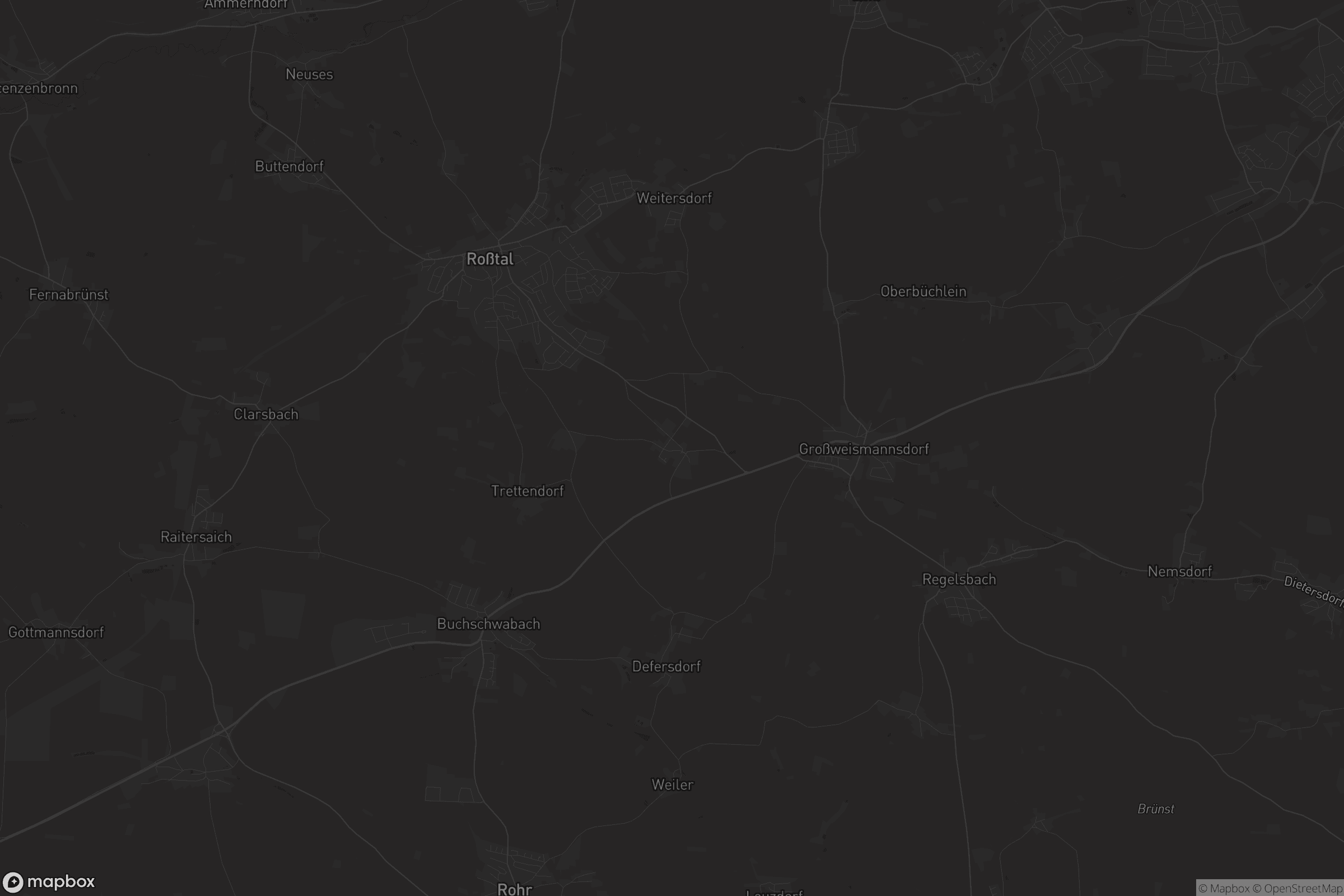 Karte von Oedenreuth