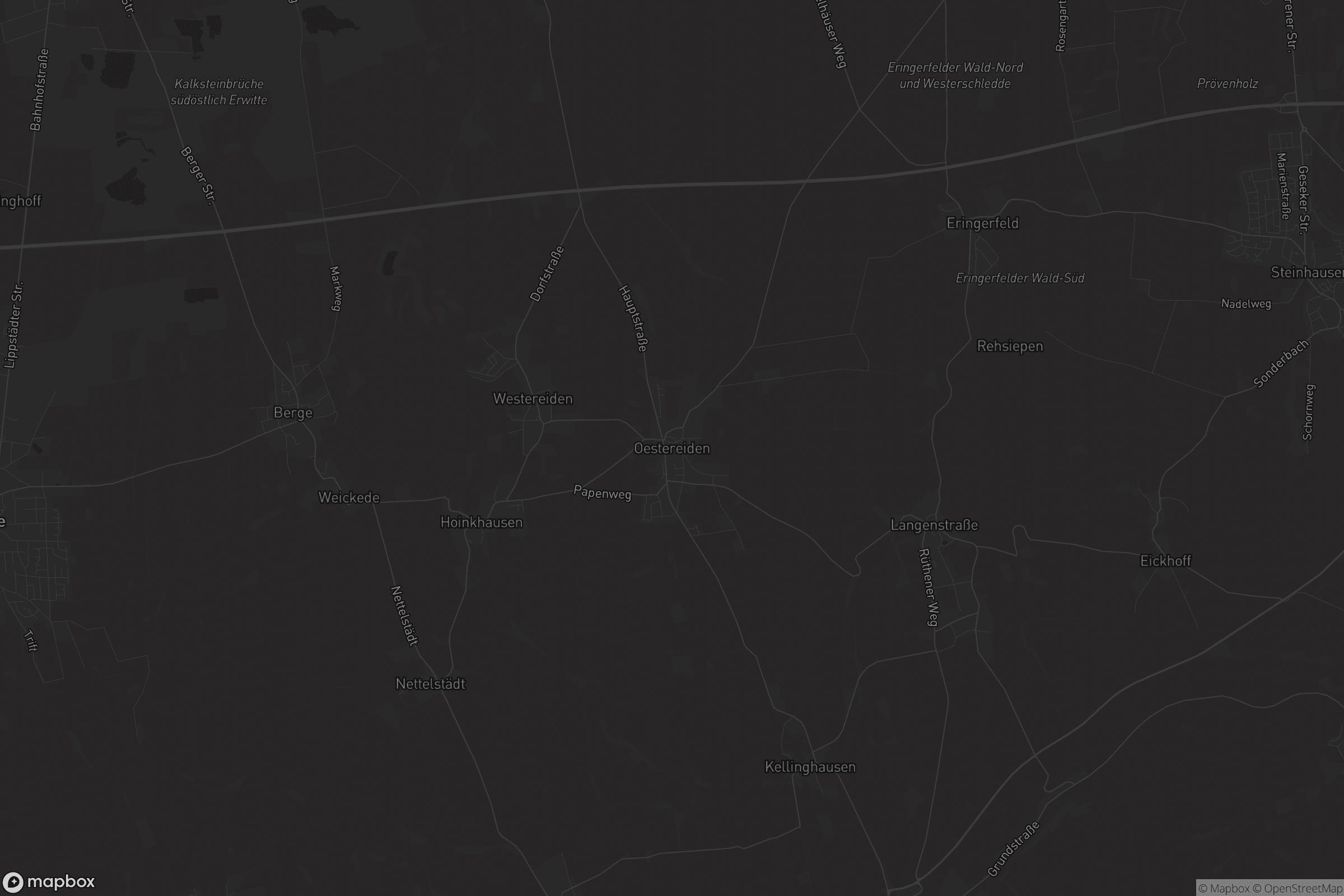 Karte von Oestereiden