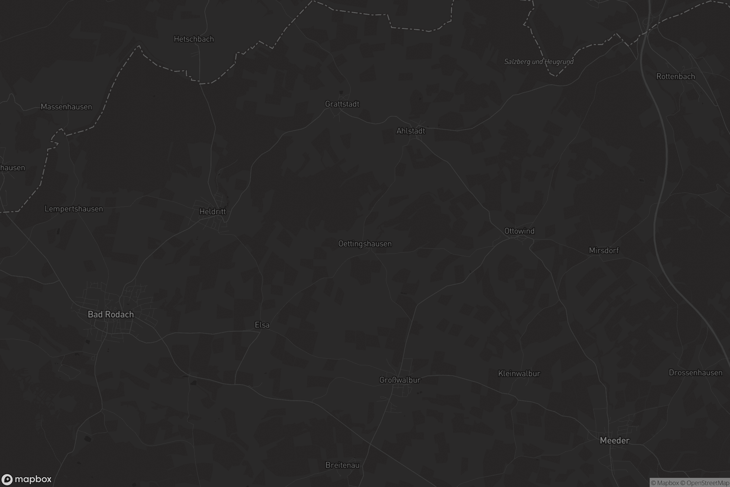 Karte von Oettingshausen