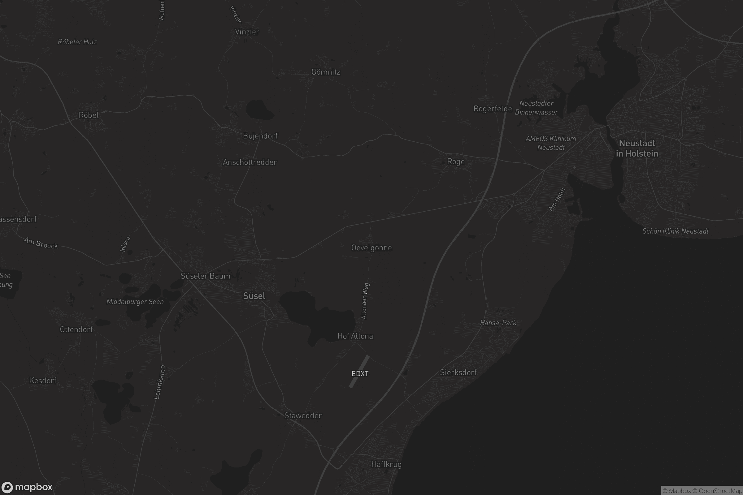 Karte von Oevelgönne