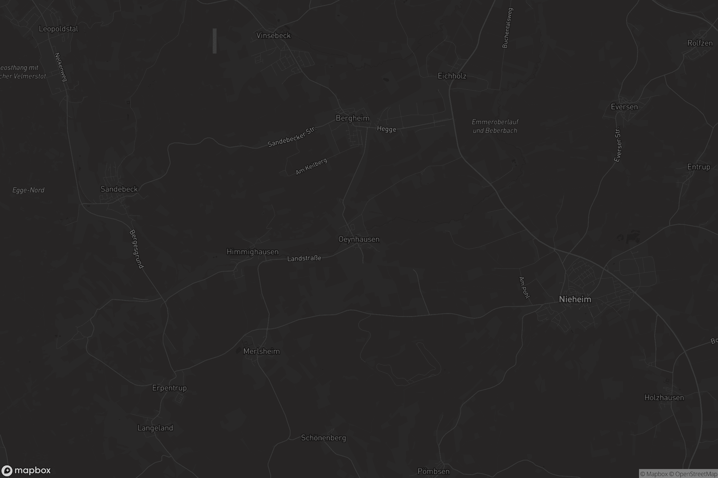 Karte von Oeynhausen