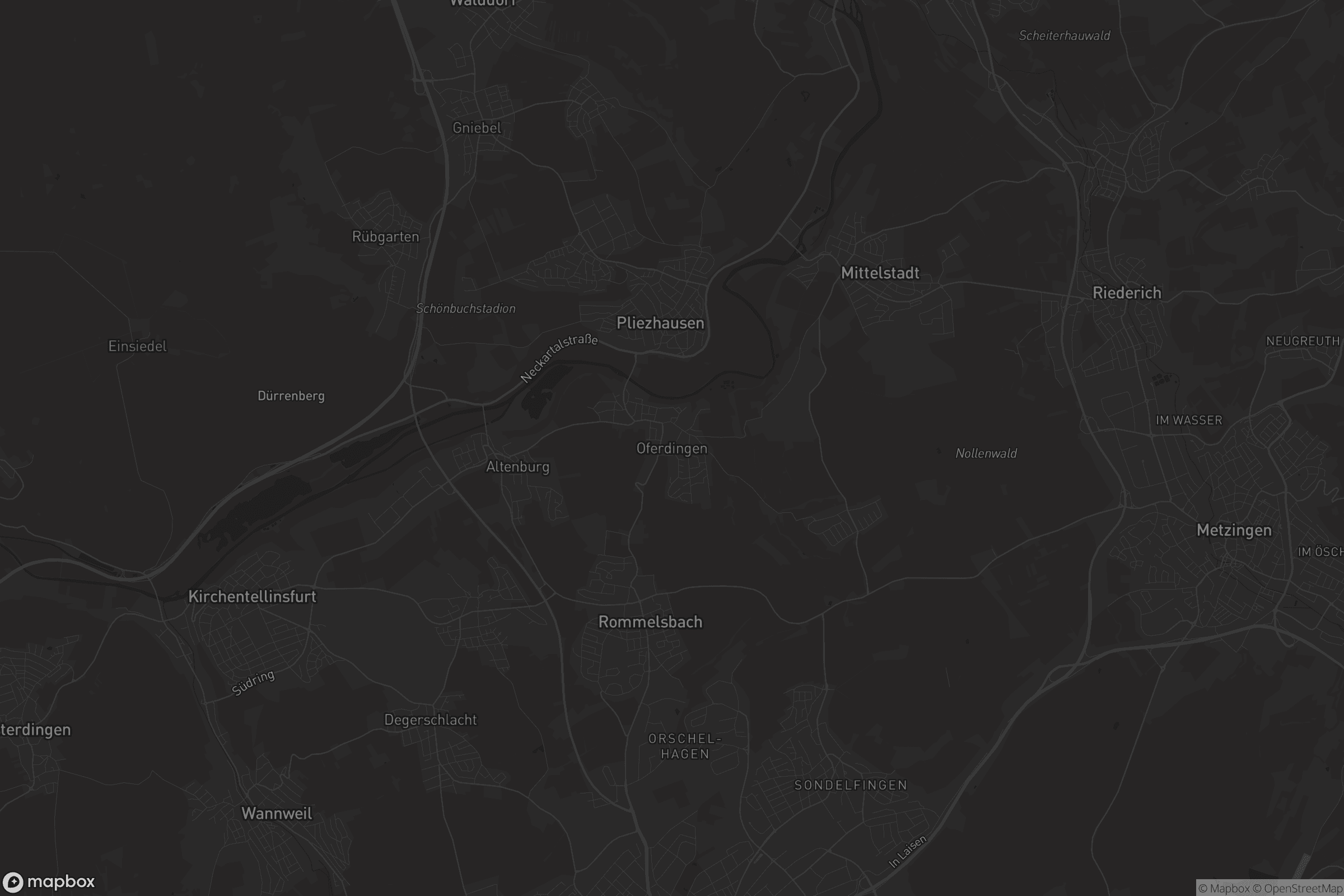 Karte von Oferdingen