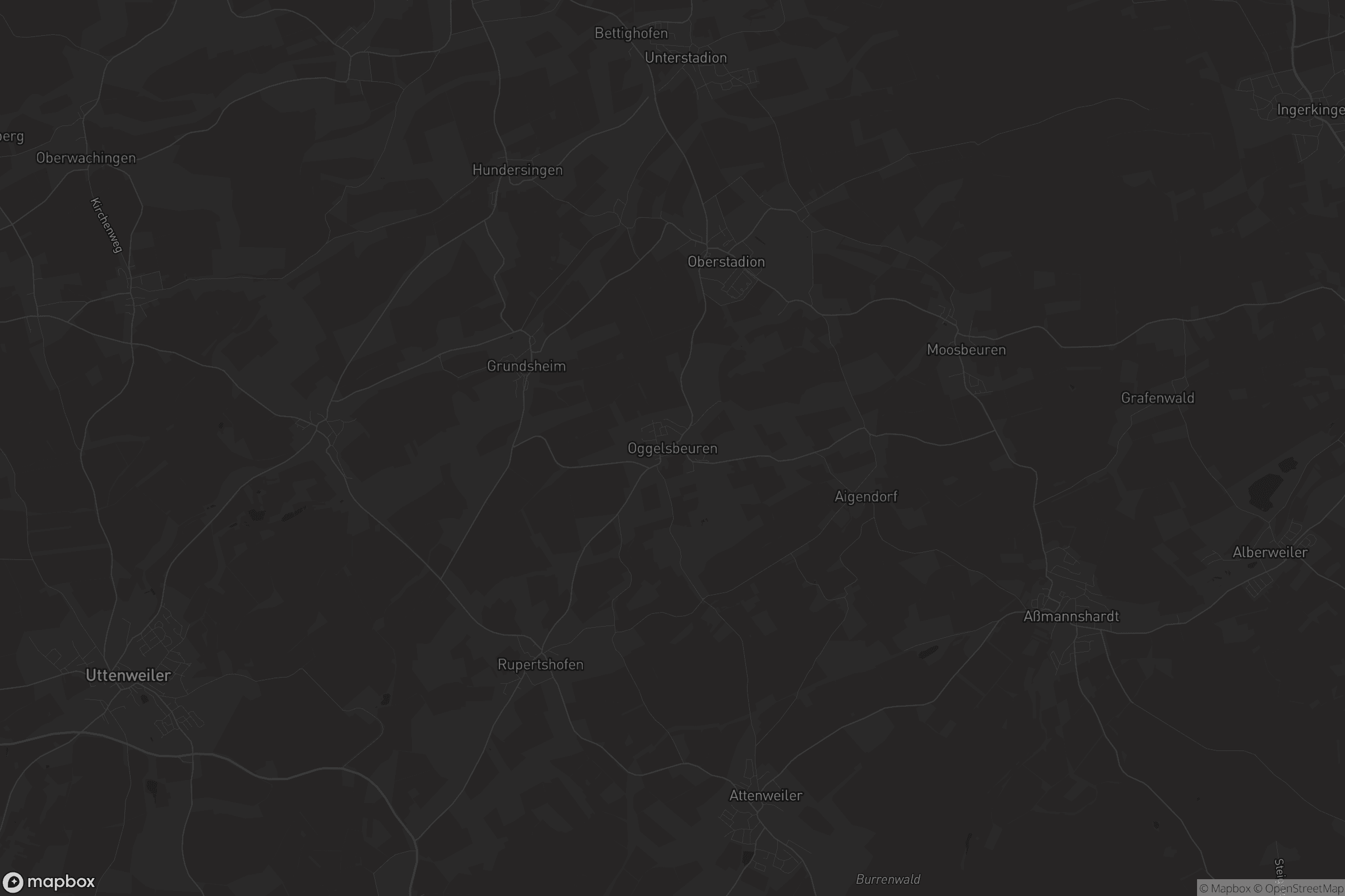 Karte von Oggelsbeuren