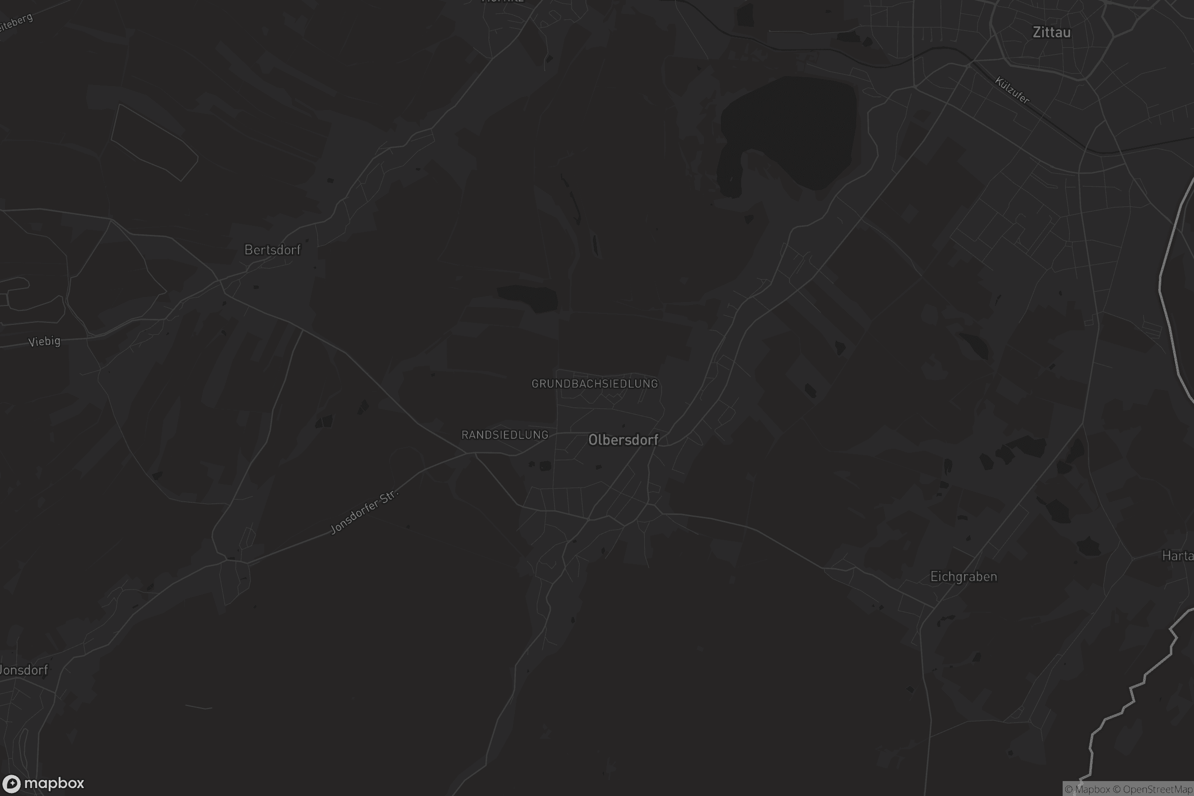 Karte von Olbersdorf