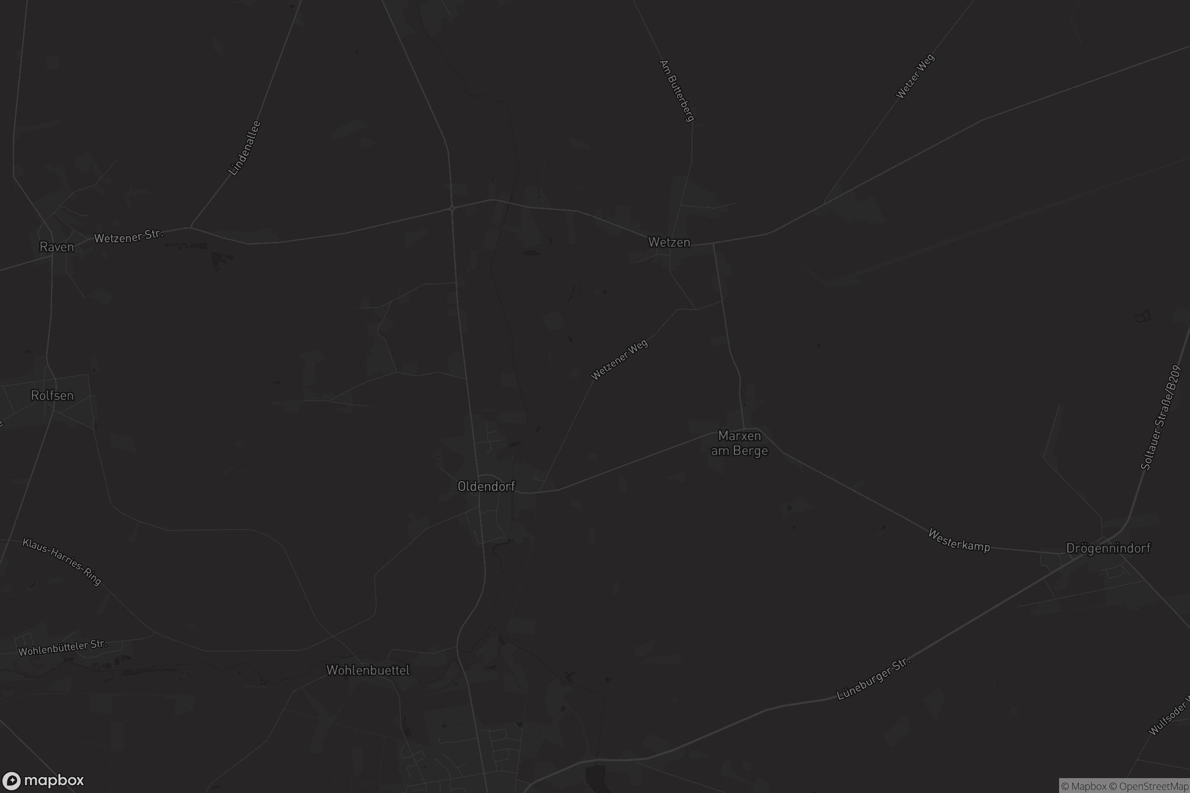 Karte von Oldendorf (Luhe)