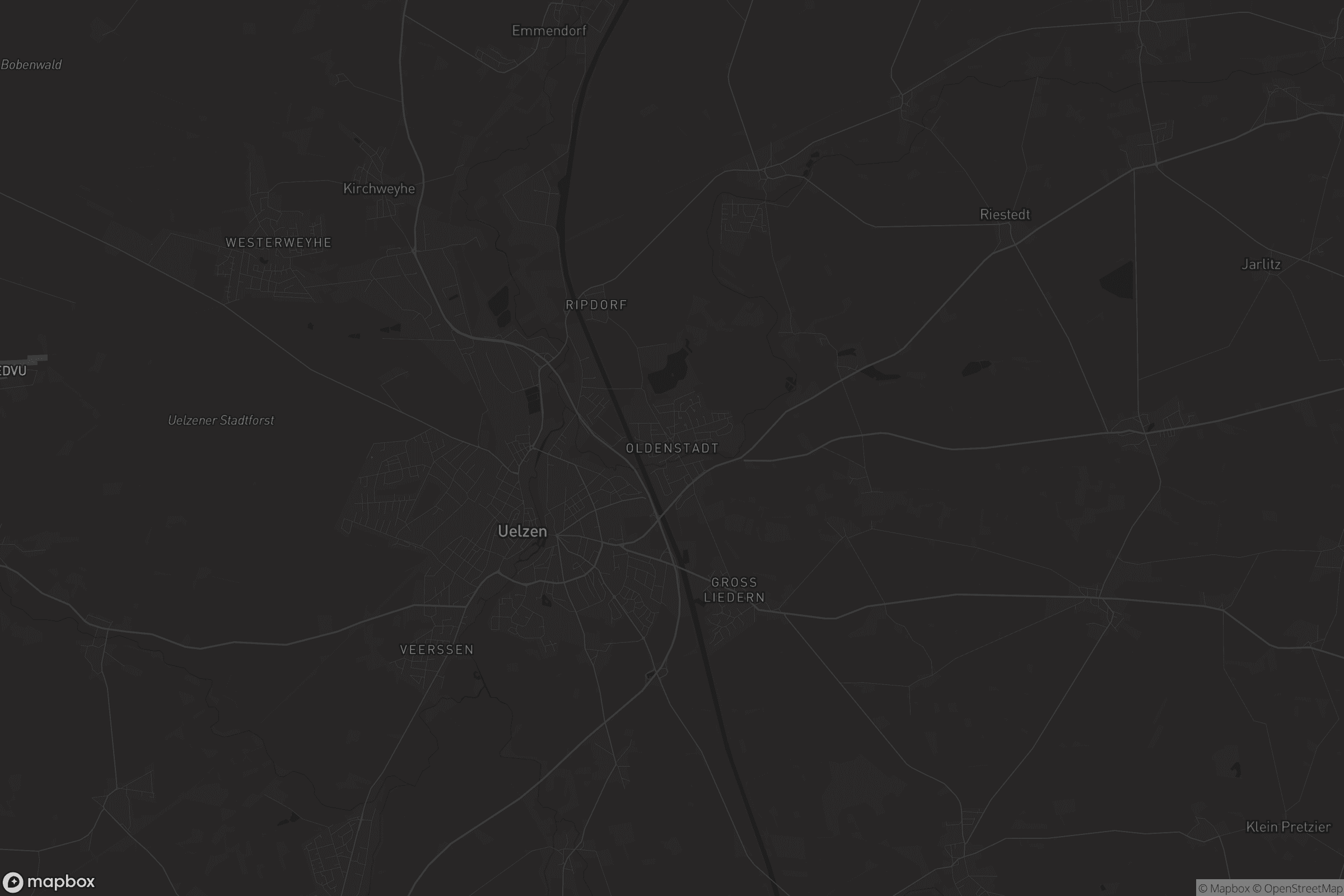 Karte von Oldenstadt